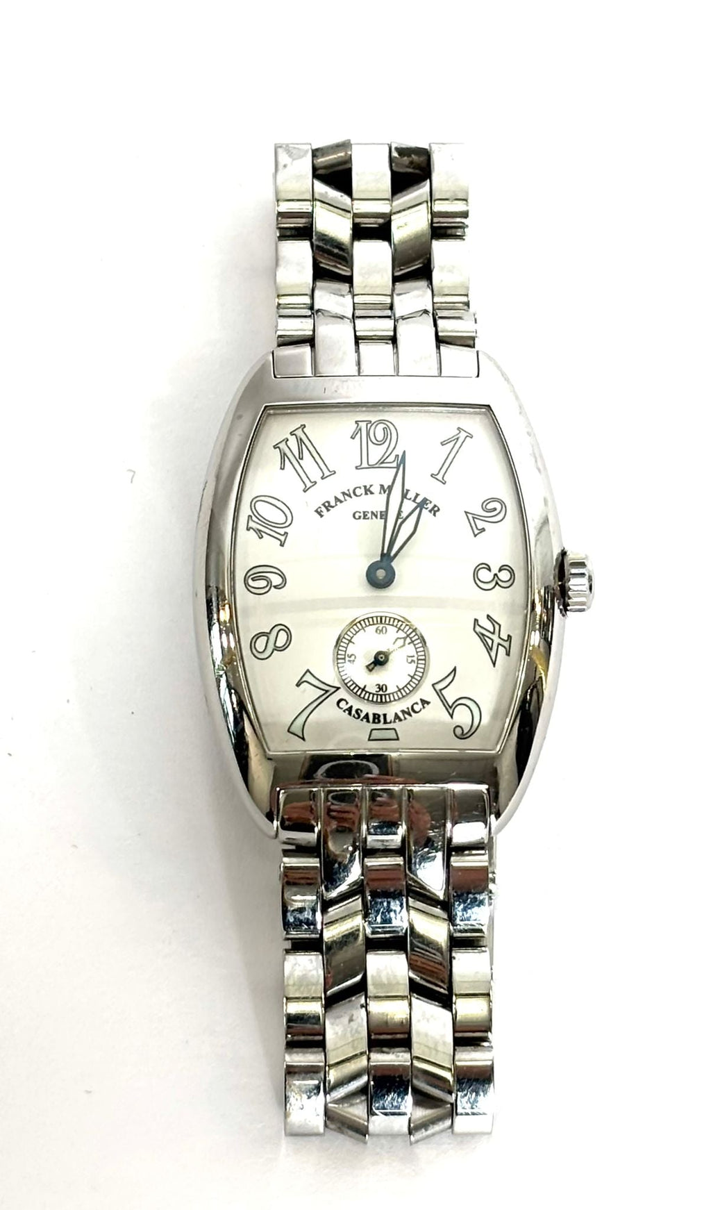 FRANCK MULLER CASABLANCA 7502 S6 STAINLESS STEEL WATCH