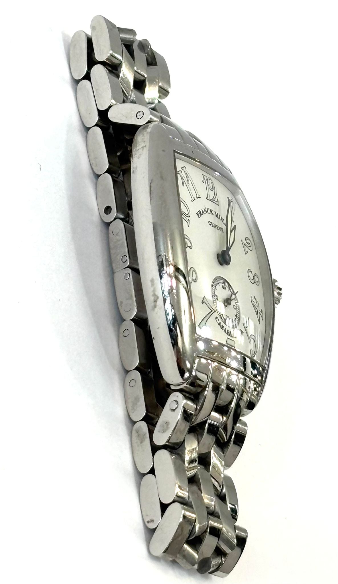 FRANCK MULLER CASABLANCA 7502 S6 STAINLESS STEEL WATCH