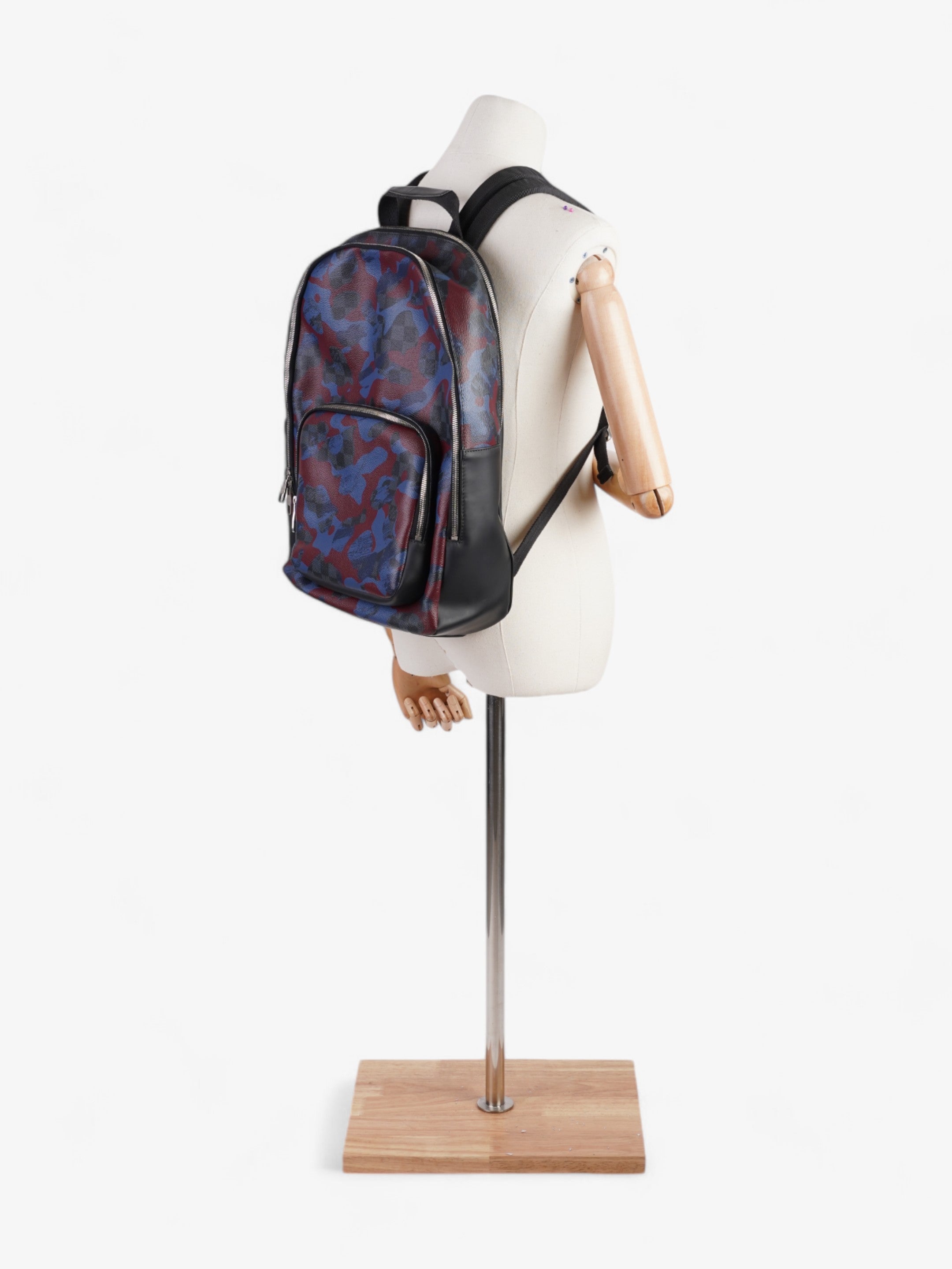 Louis Vuitton Andy Backpack Damier Cobalt Coated Canvas