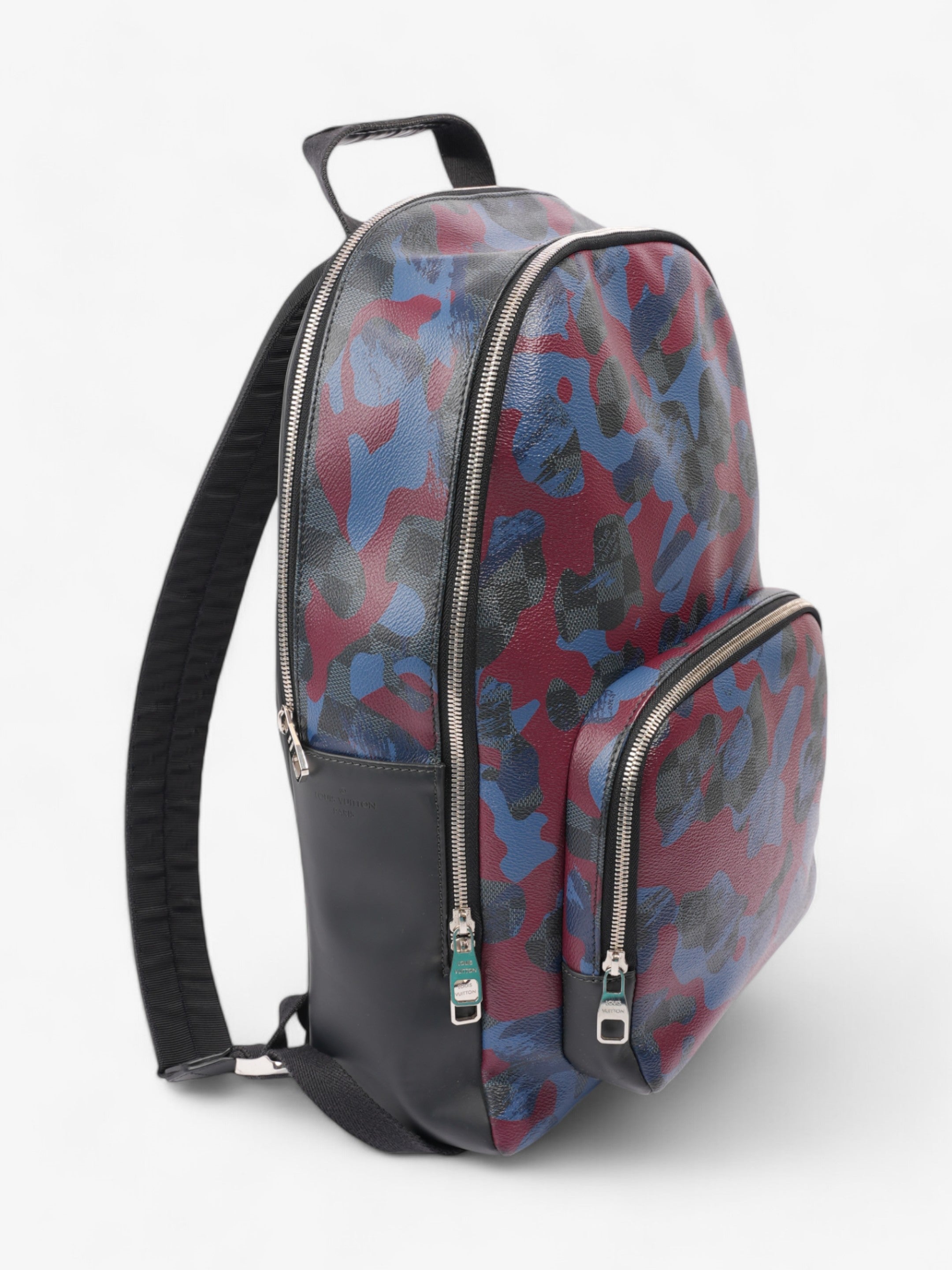 Louis Vuitton Andy Backpack Damier Cobalt Coated Canvas