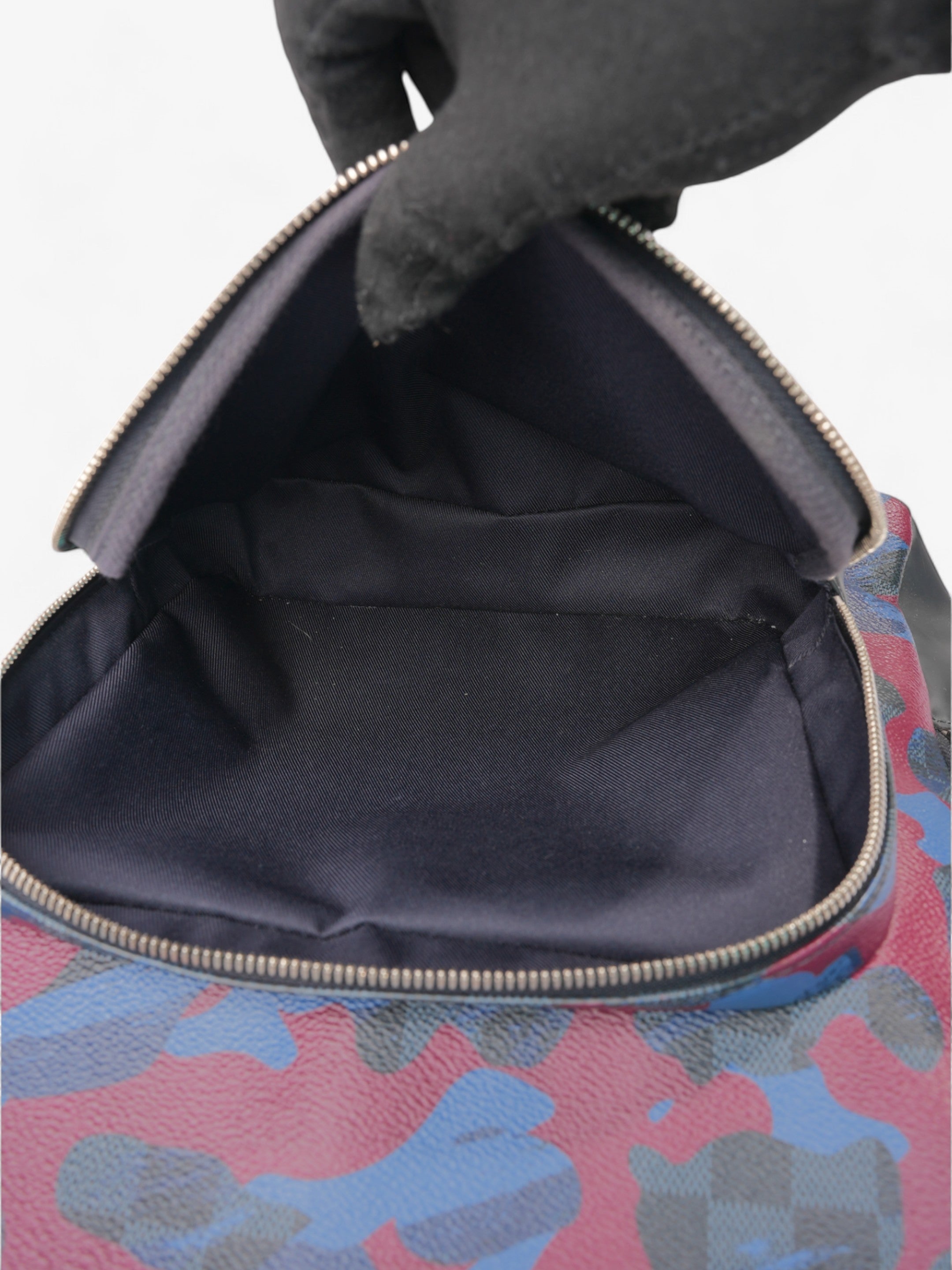 Louis Vuitton Andy Backpack Damier Cobalt Coated Canvas