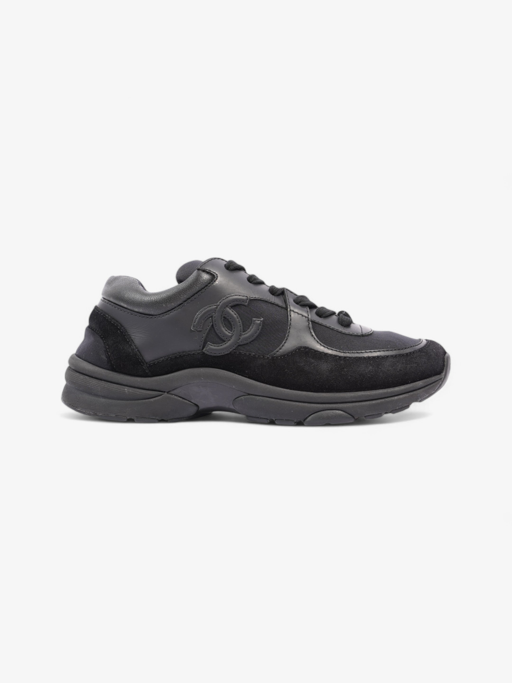 Chanel CC Runner Black Suede EU 36 UK 3