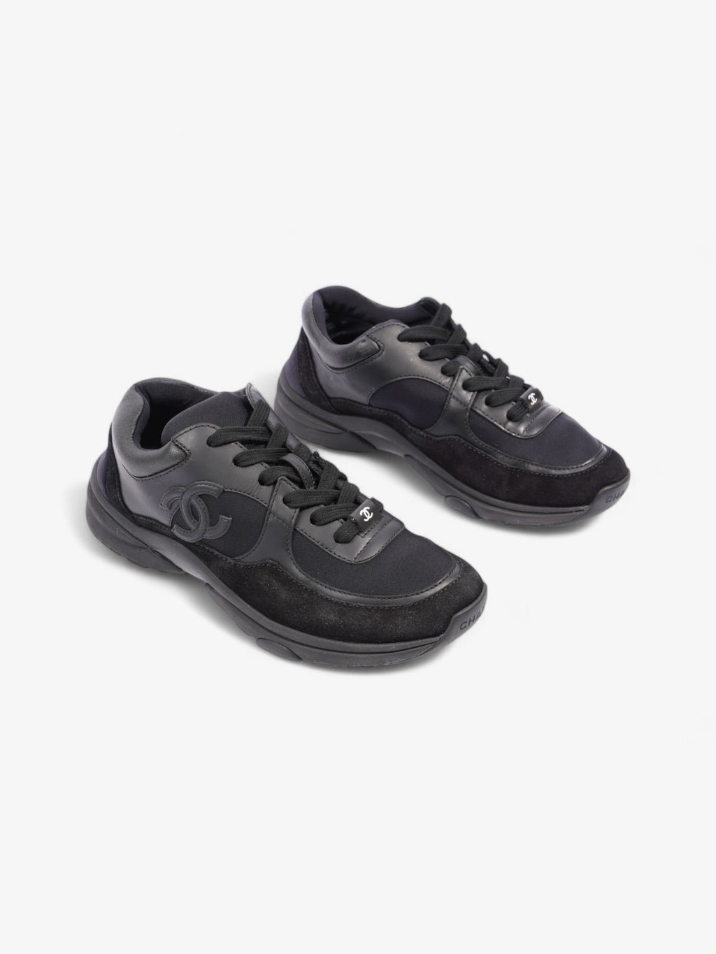 Chanel CC Runner Black Suede EU 36 UK 3
