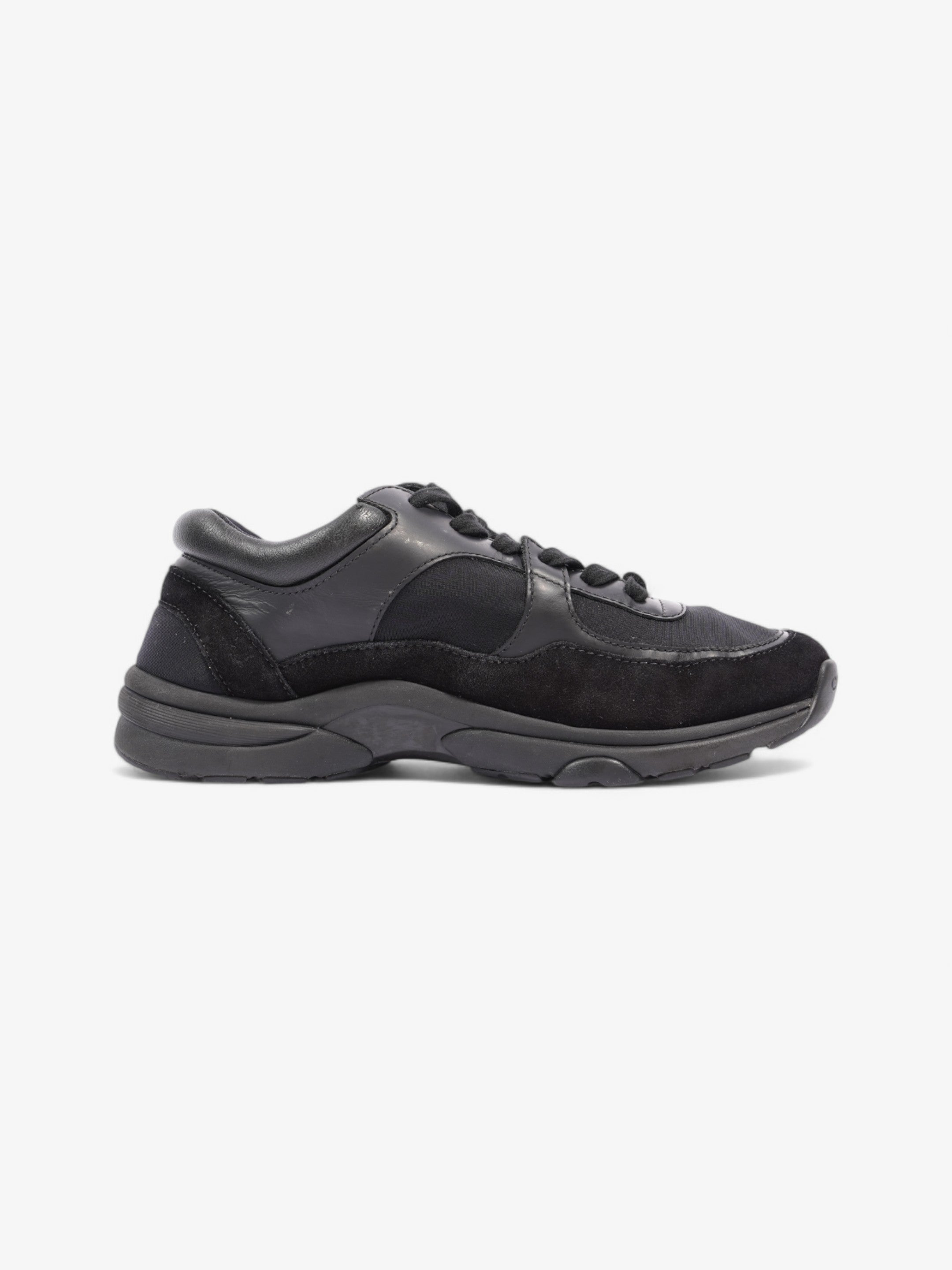 Chanel CC Runner Black Suede EU 36 UK 3