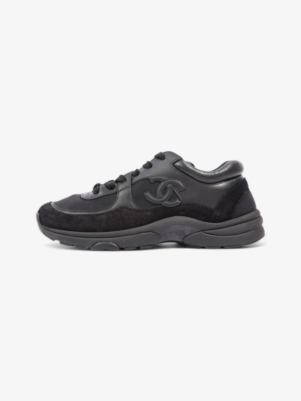 Chanel CC Runner Black Suede EU 36 UK 3
