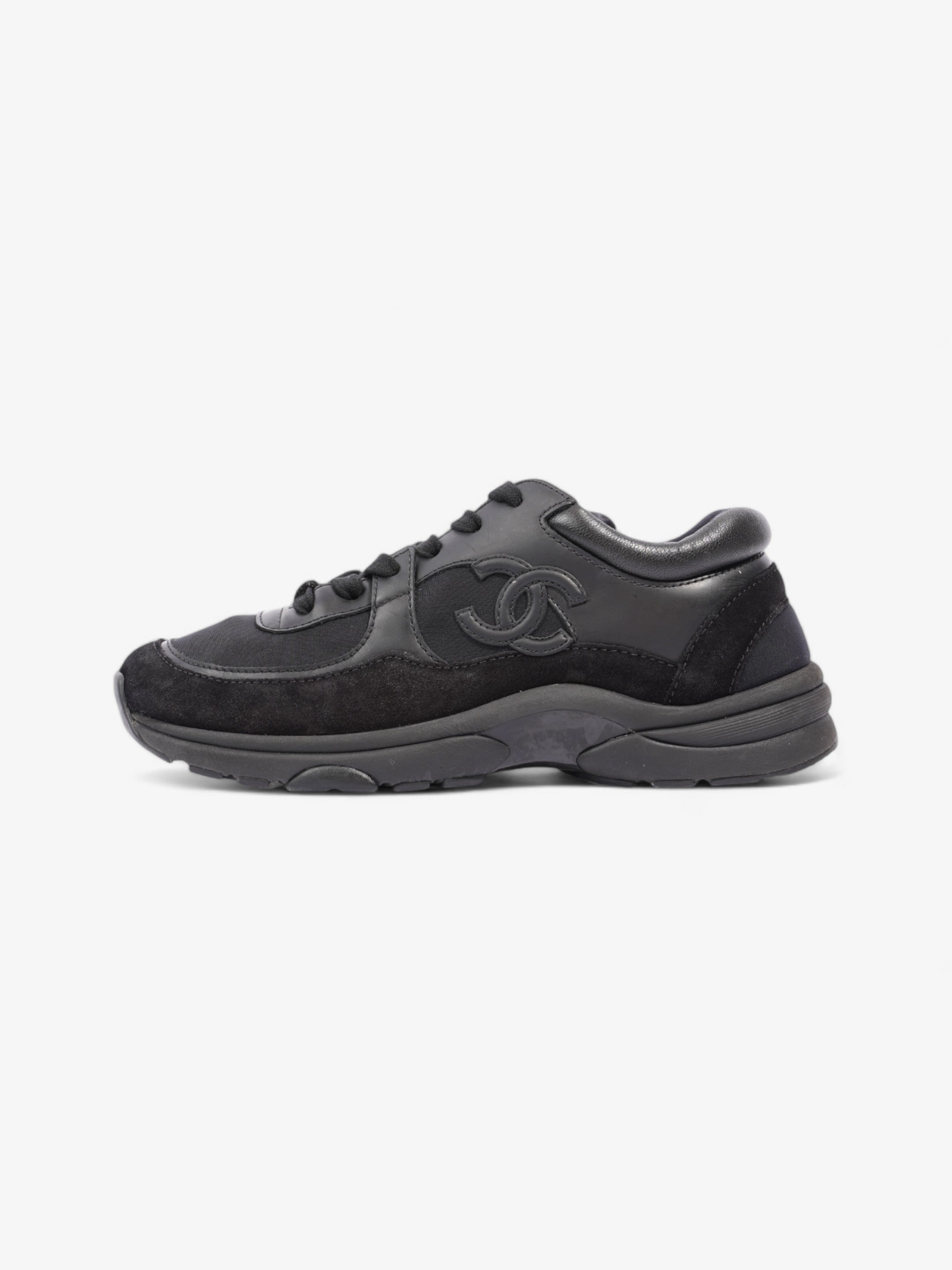Chanel CC Runner Black Suede EU 36 UK 3