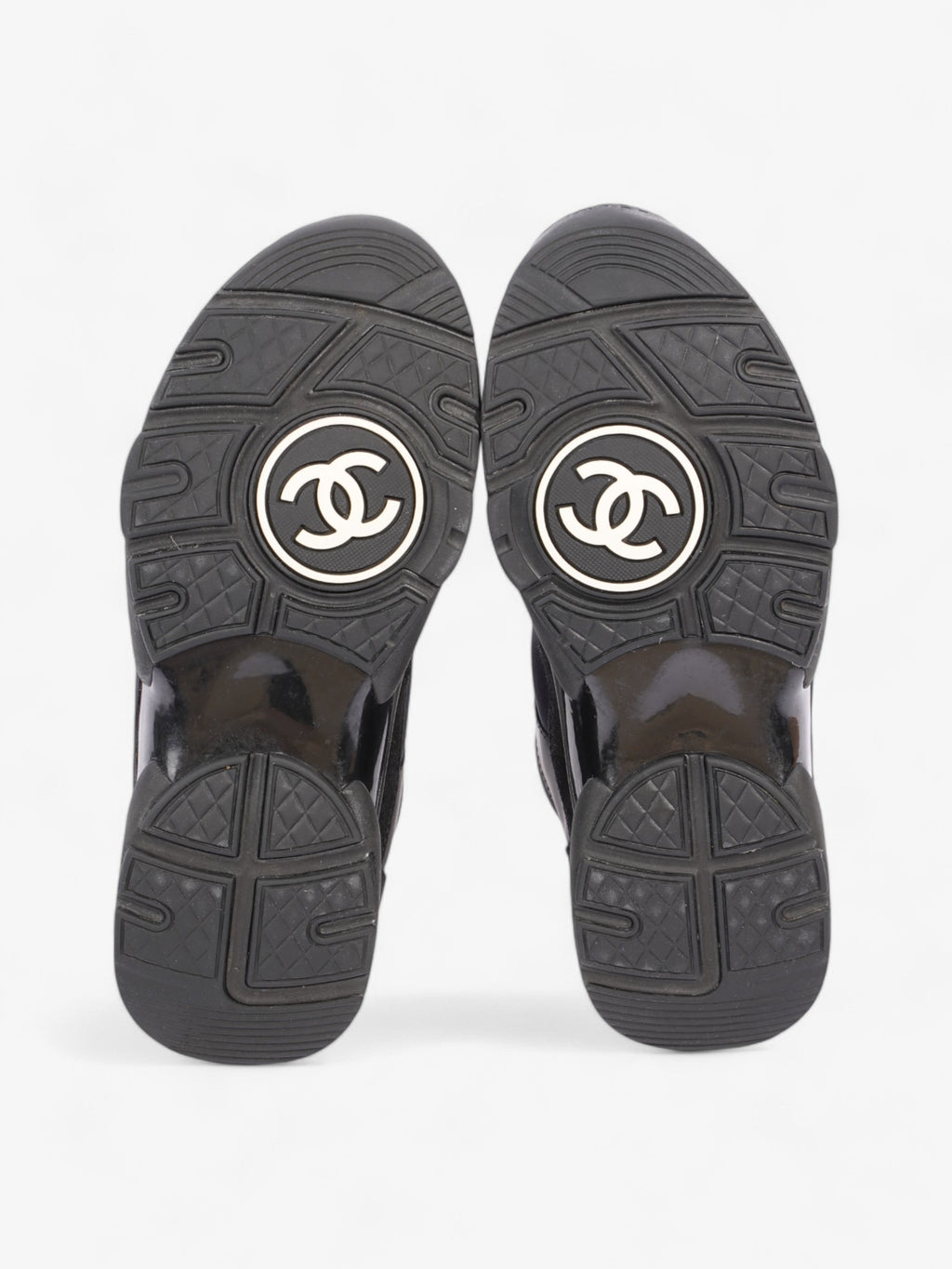 Chanel CC Runner Black Suede EU 36 UK 3