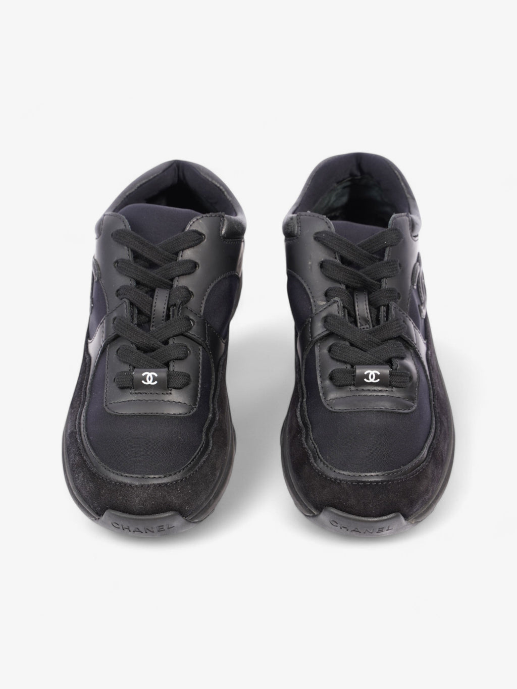 Chanel CC Runner Black Suede EU 36 UK 3
