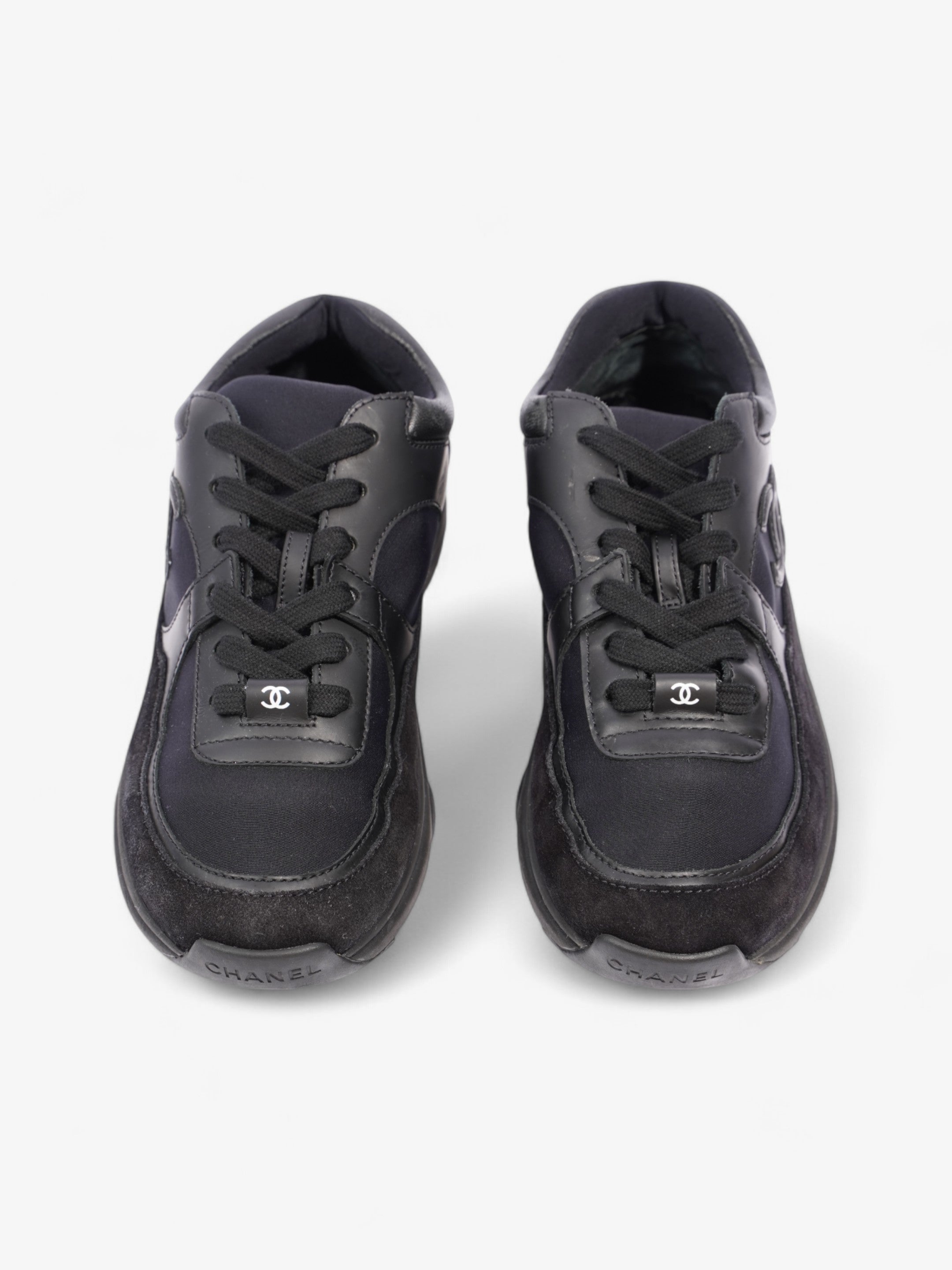 Chanel CC Runner Black Suede EU 36 UK 3