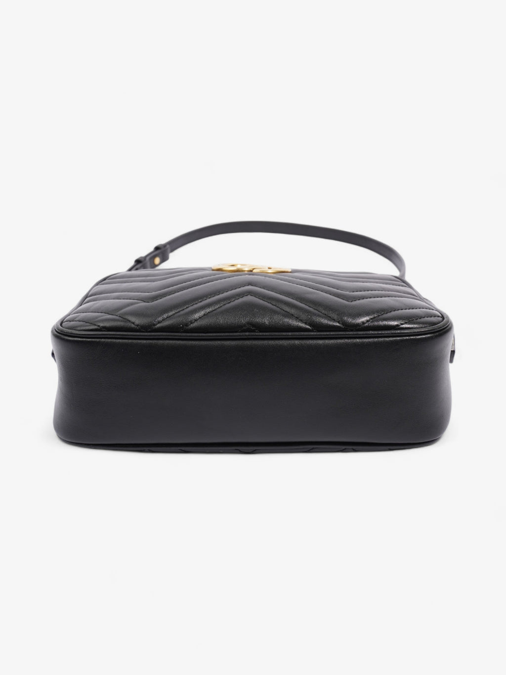 Gucci GG Marmont Black Matelasse Leather Small