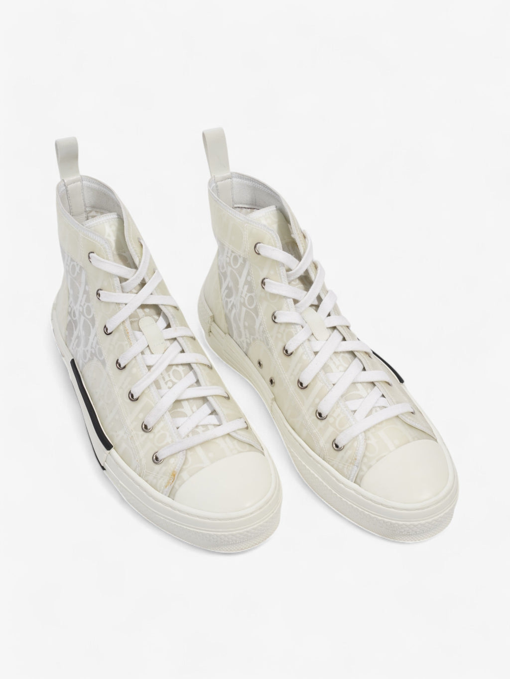 Christian Dior B23 High-tops White  Mesh EU 43.5 UK 9.5