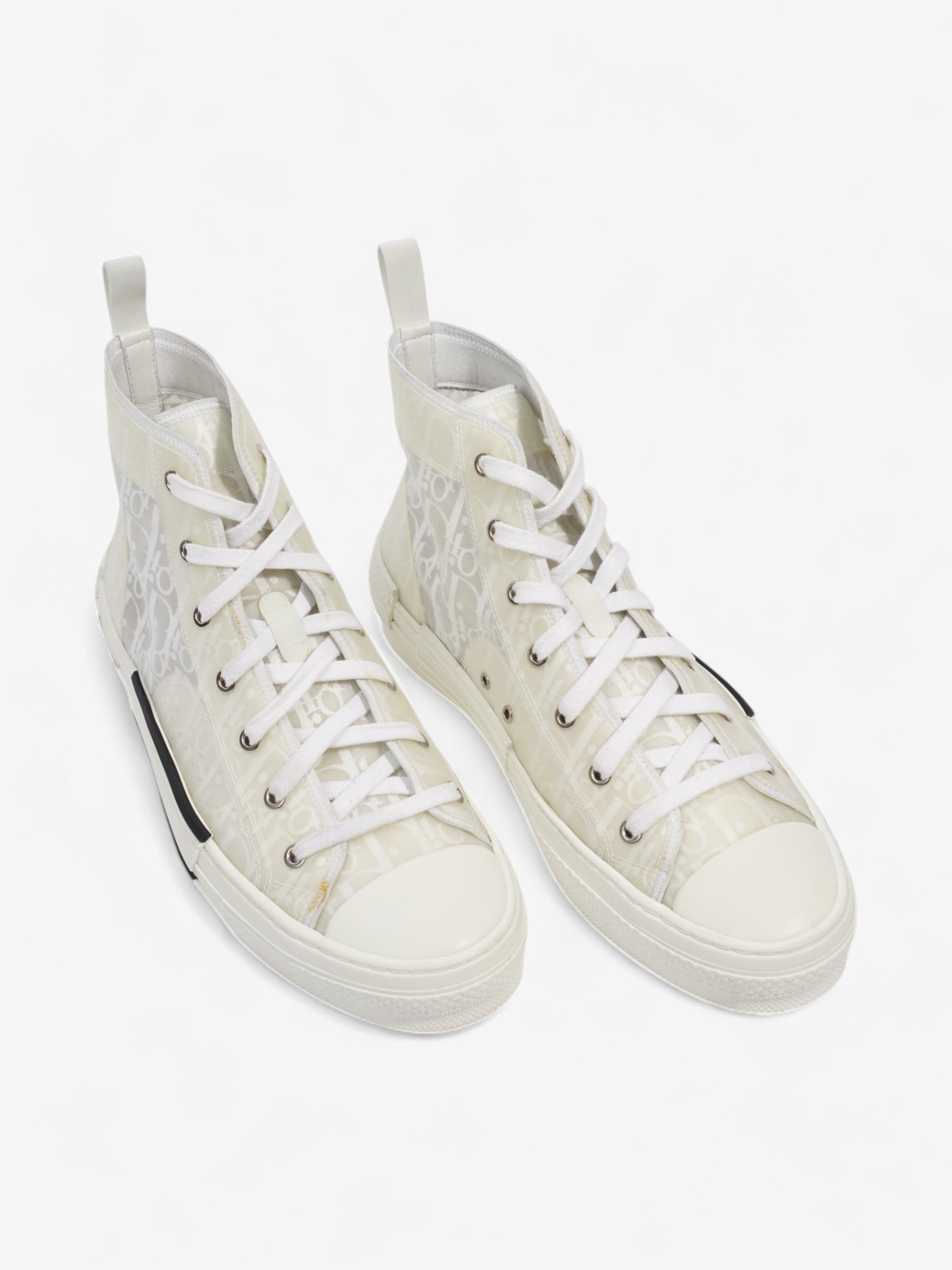 Christian Dior B23 High-tops White  Mesh EU 43.5 UK 9.5