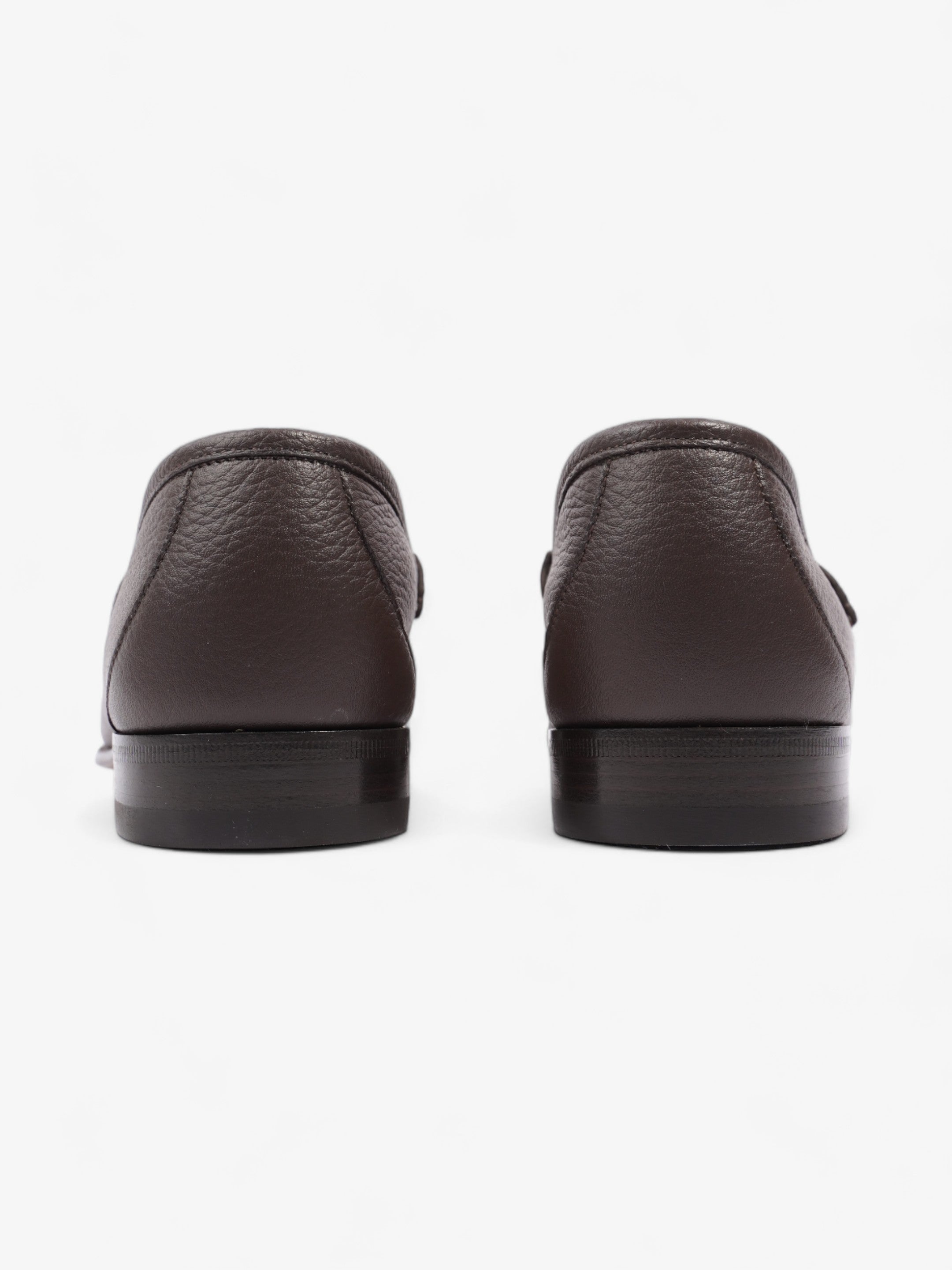 Gucci Horsebit Loafers Brown / Green / Red Leather EU 40.5 UK 6.5