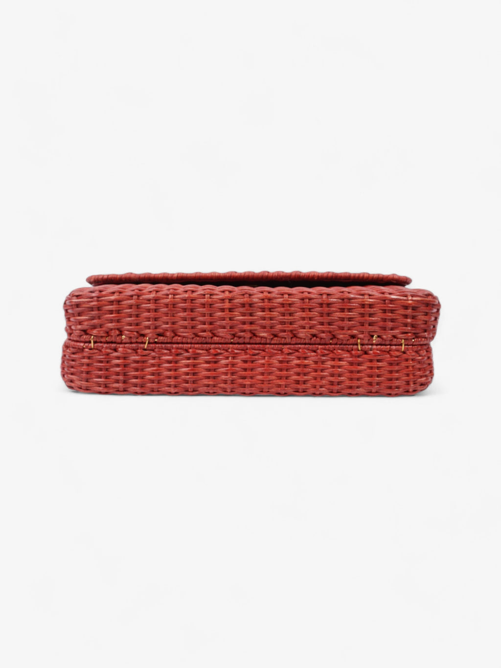 Chanel Classic Flap Red Wicker