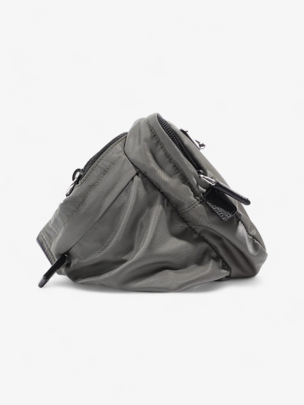 Prada Belt Bag Green / Black Re Nylon