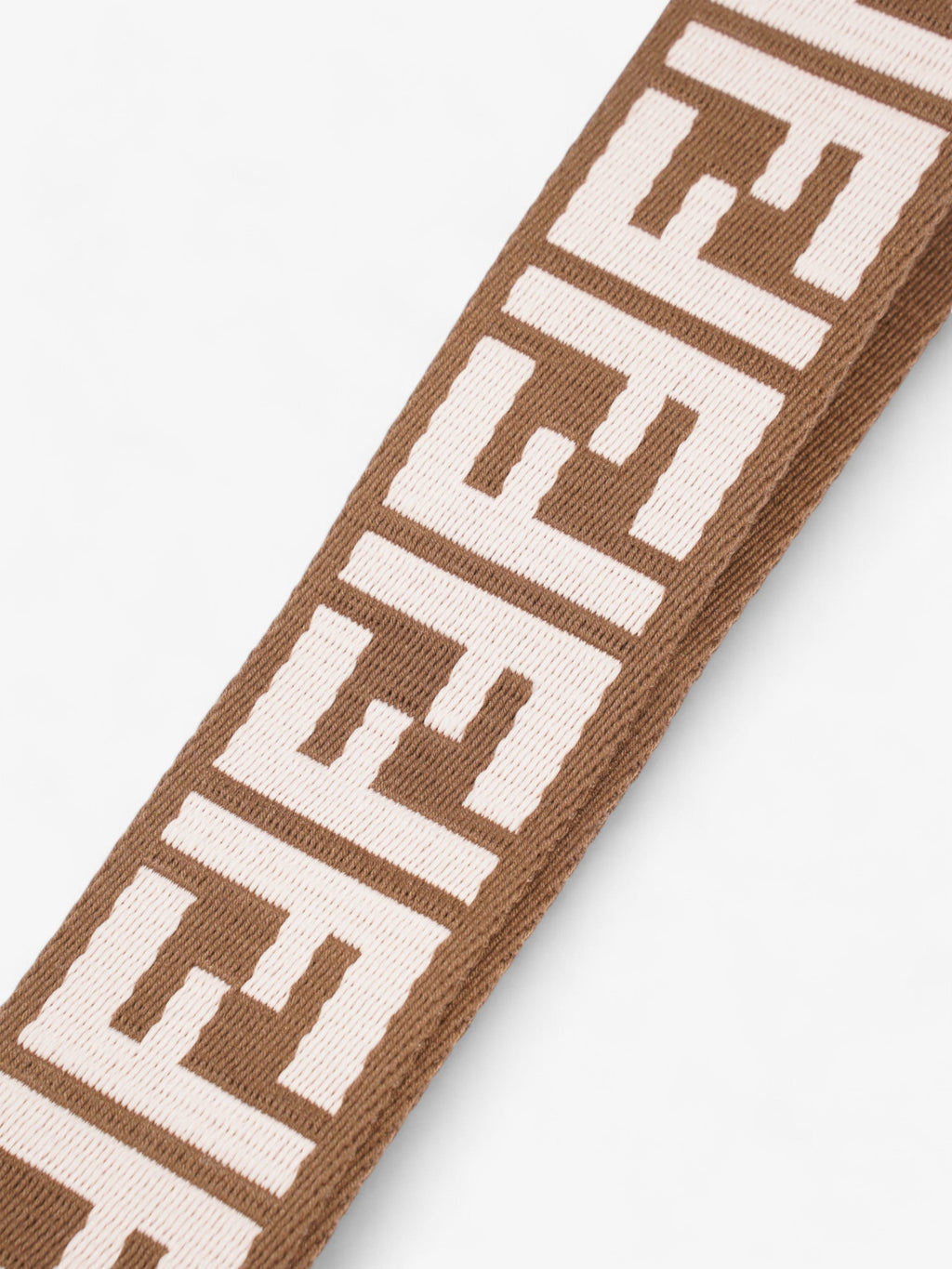 Fendi Strap You Brown / Light Pink / Gold Canvas