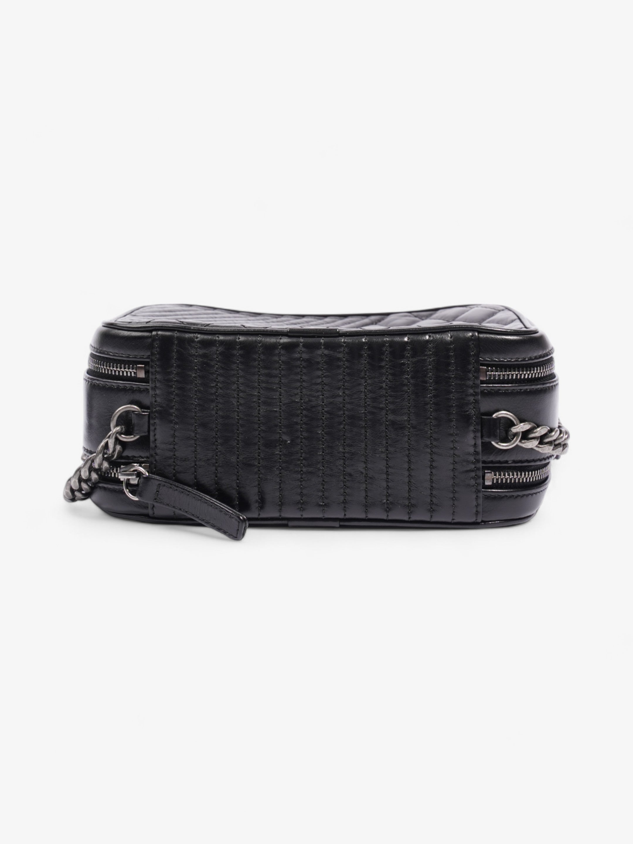 Chanel Coco Boy Camera Bag Black Calfskin Leather