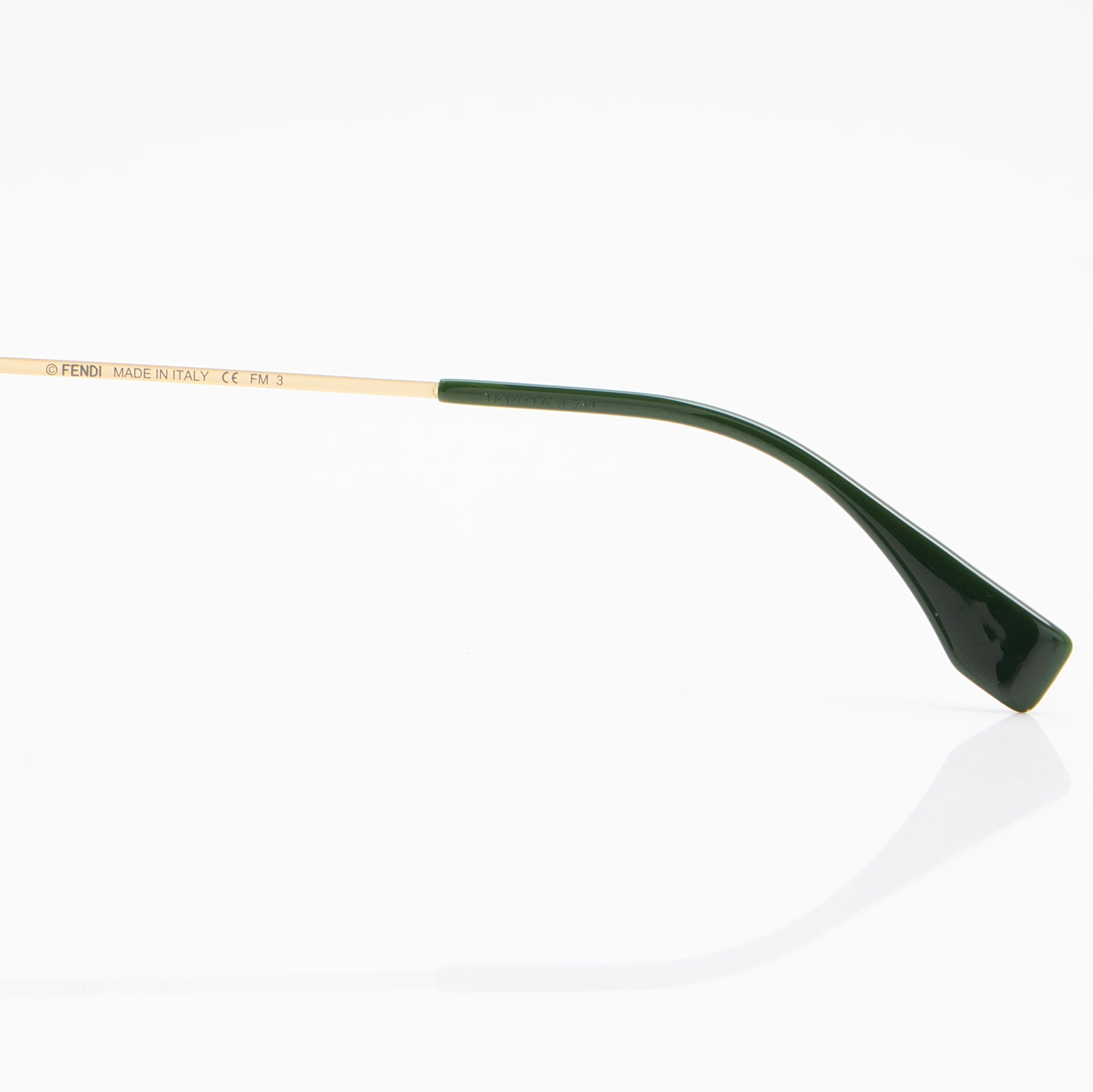 Fendi Angled Aviator Sunglasses