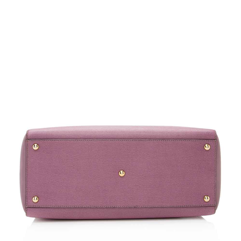 Fendi Calfskin 2Jours Tote (SHF-20659)