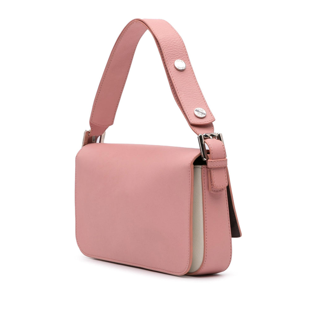 Fendi Calfskin 3Baguette Shoulder Bag