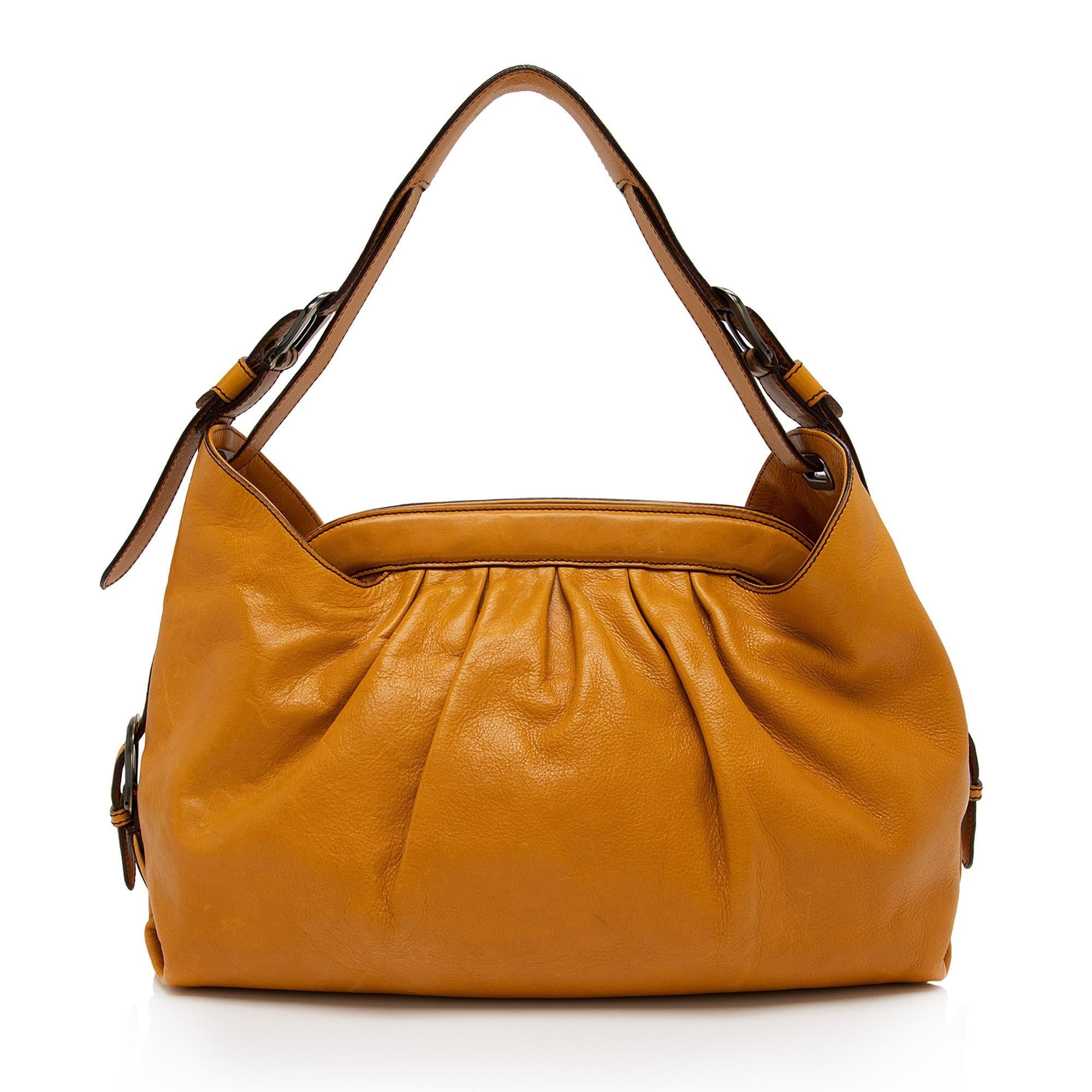 Fendi Calfskin Doctor Hobo (SHF-MOx0bz)
