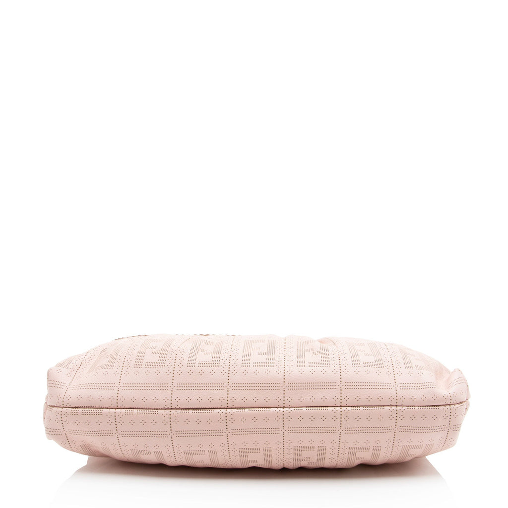 Fendi Perforated FF Calfskin Chef Small Bag