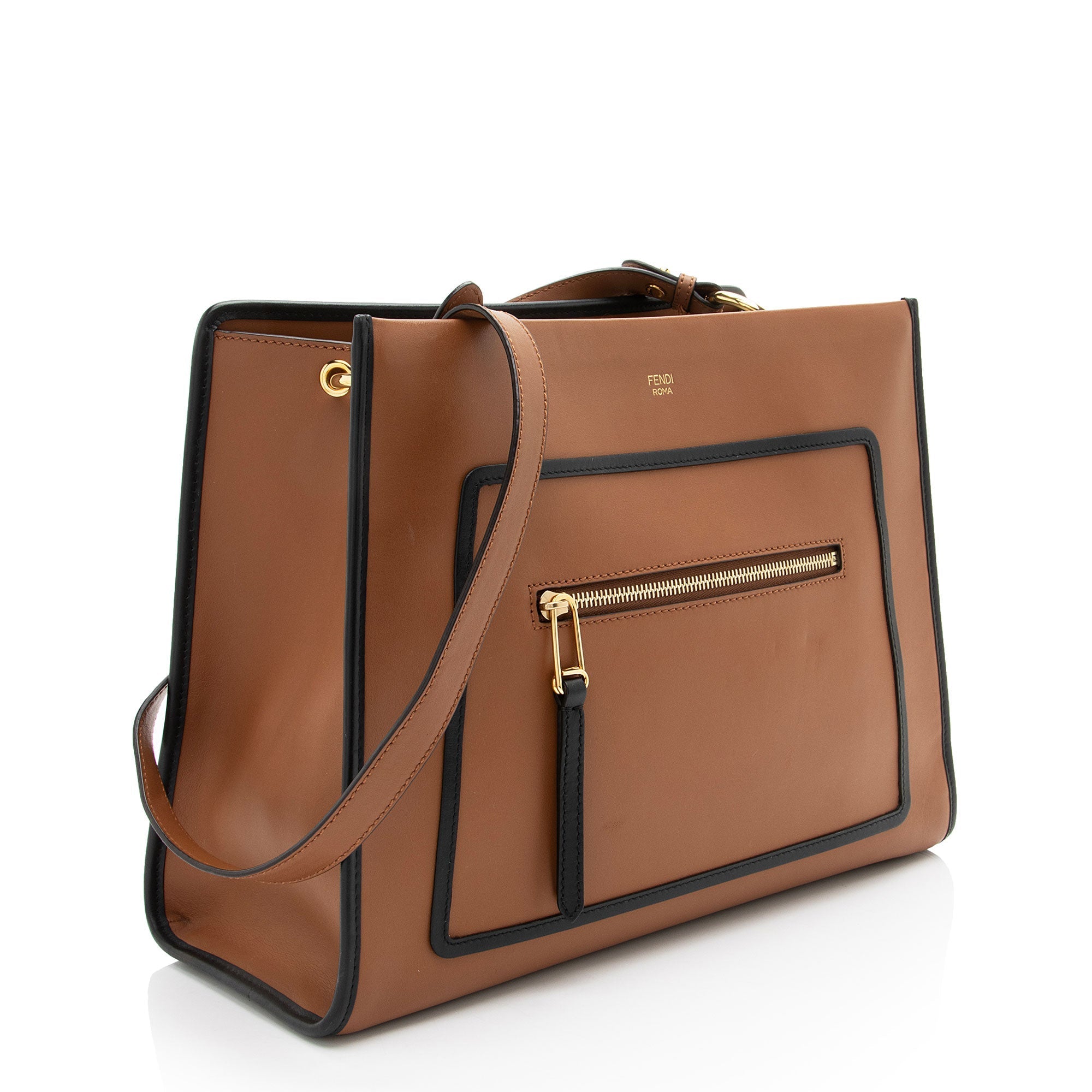 Fendi Calfskin Runaway Medium Tote
