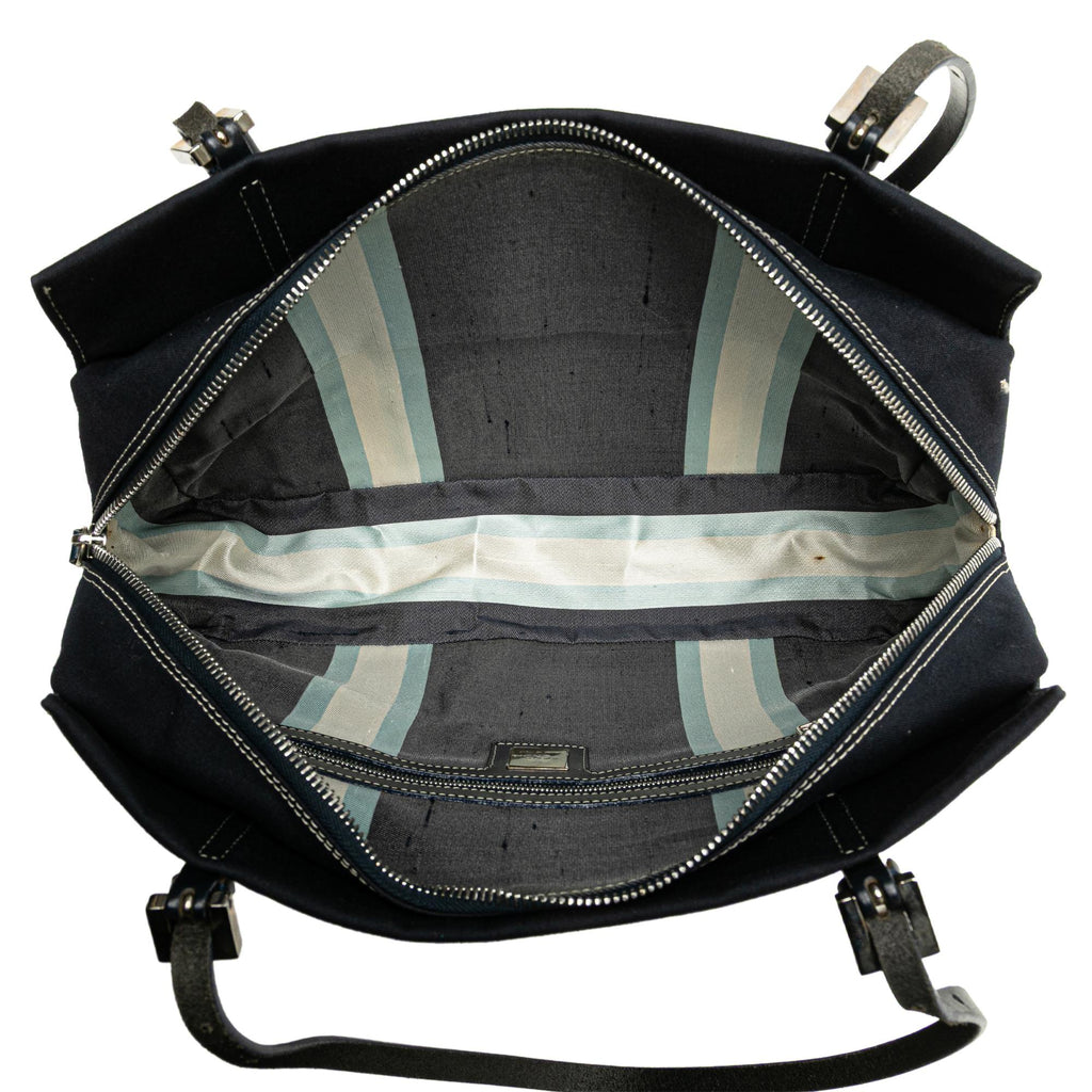 Fendi Canvas FF Marble Shoulder Bag