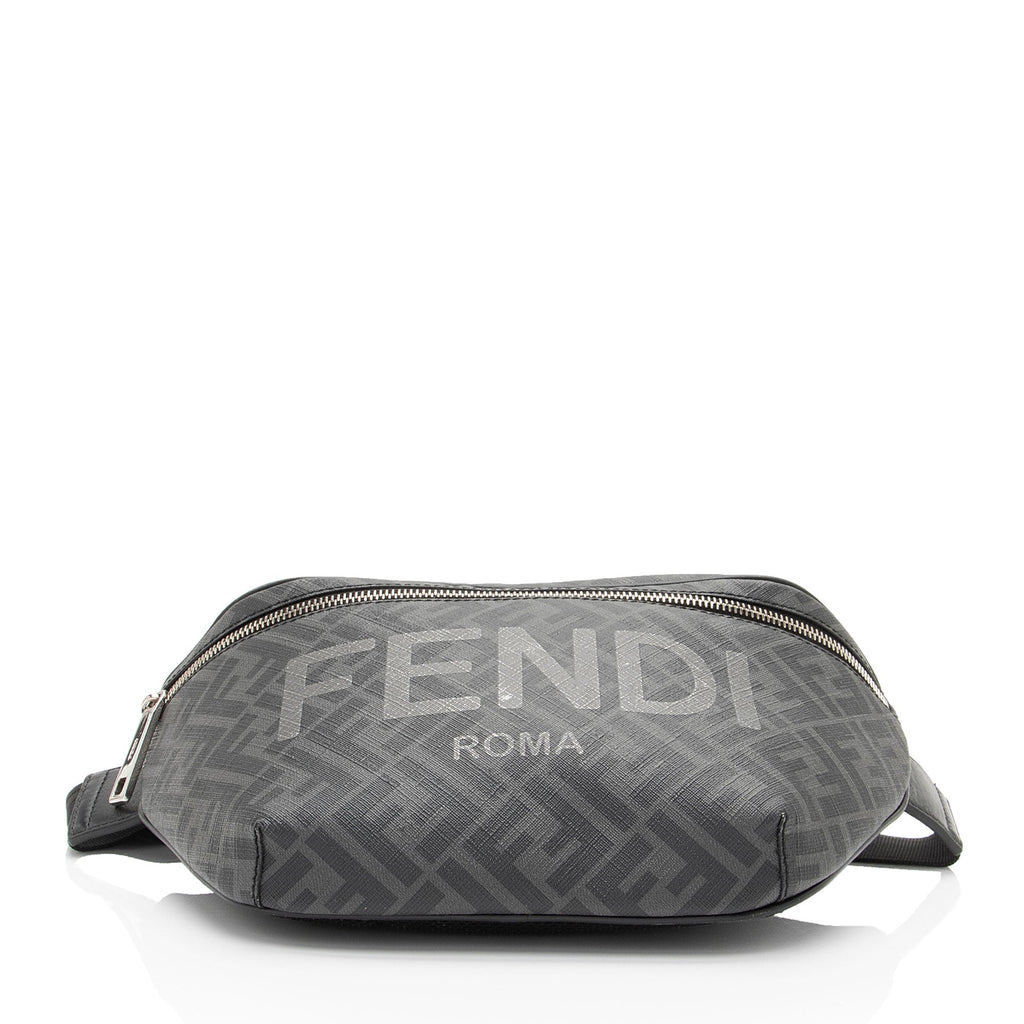 Fendi Coated Canvas FF Belt Bag