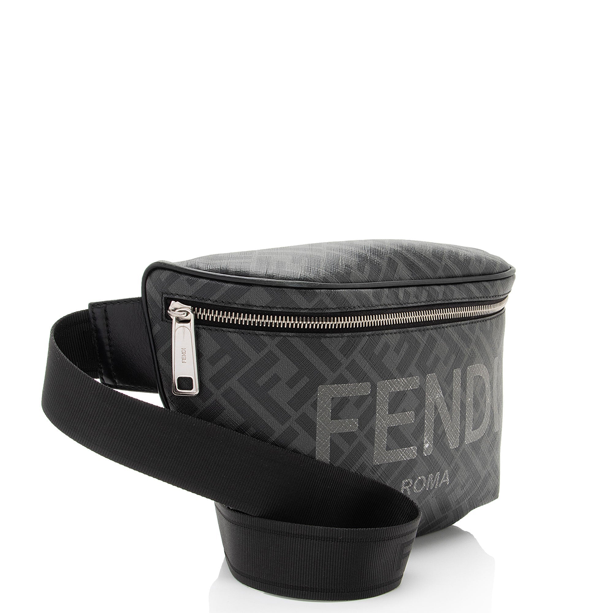 Fendi Coated Canvas FF Belt Bag