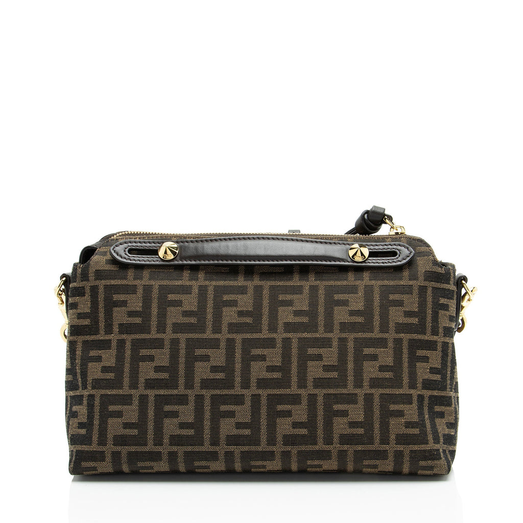 Fendi FF Canvas By The Way Soft Medium Boston Bag