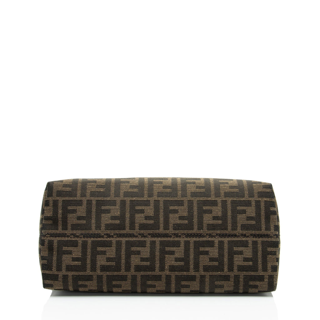 Fendi FF Canvas By The Way Soft Medium Boston Bag