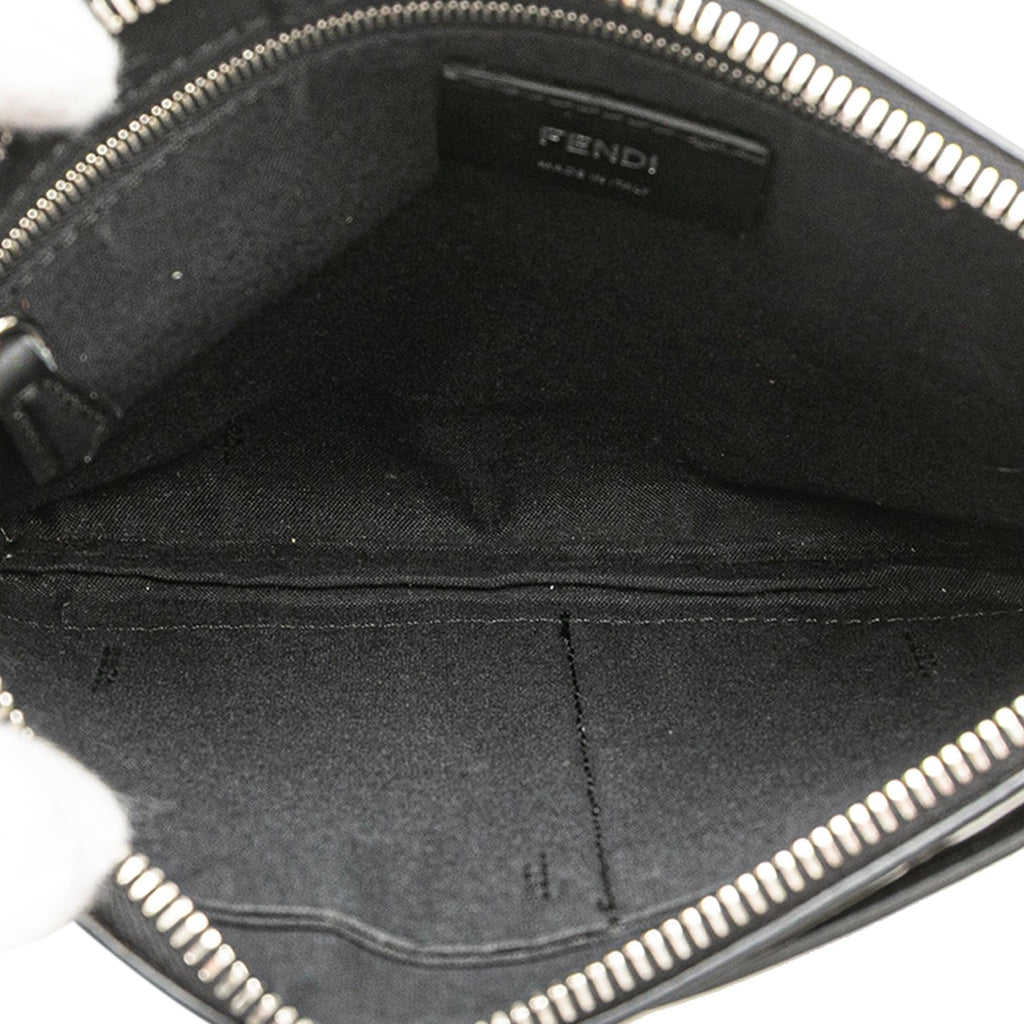 Fendi FF Embossed Leather 1974 Crossbody