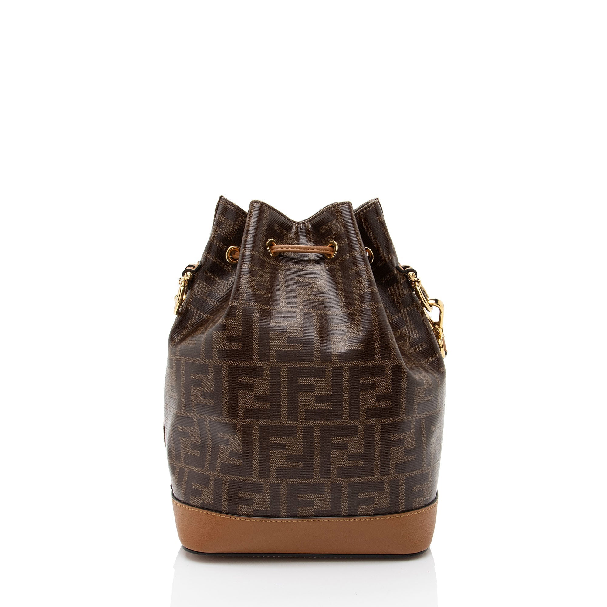 Fendi FF Spalmati Mon Tresor Grande Shoulder Bag