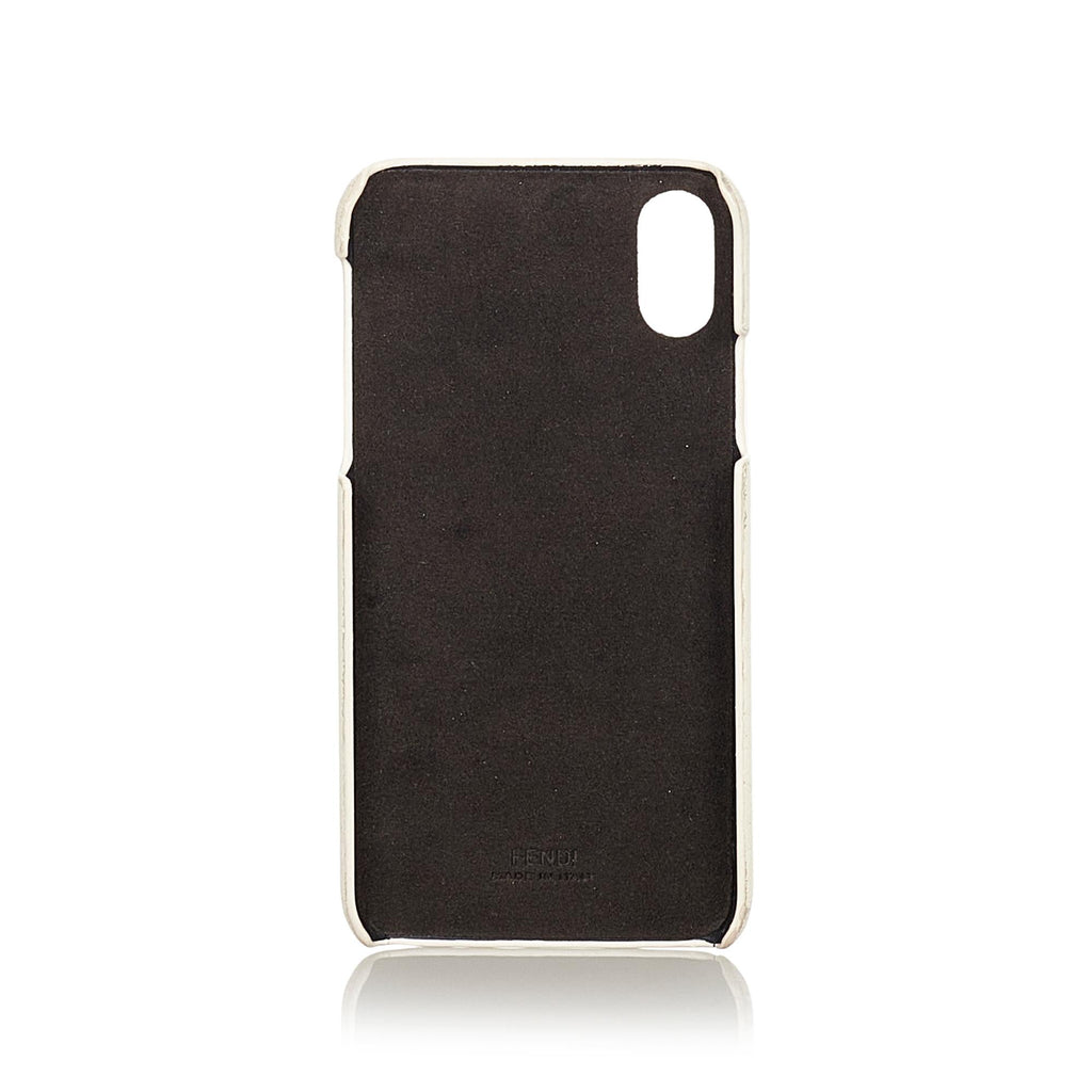 Fendi Fendi Mania Leather iPhoneX Case (SHG-24298)