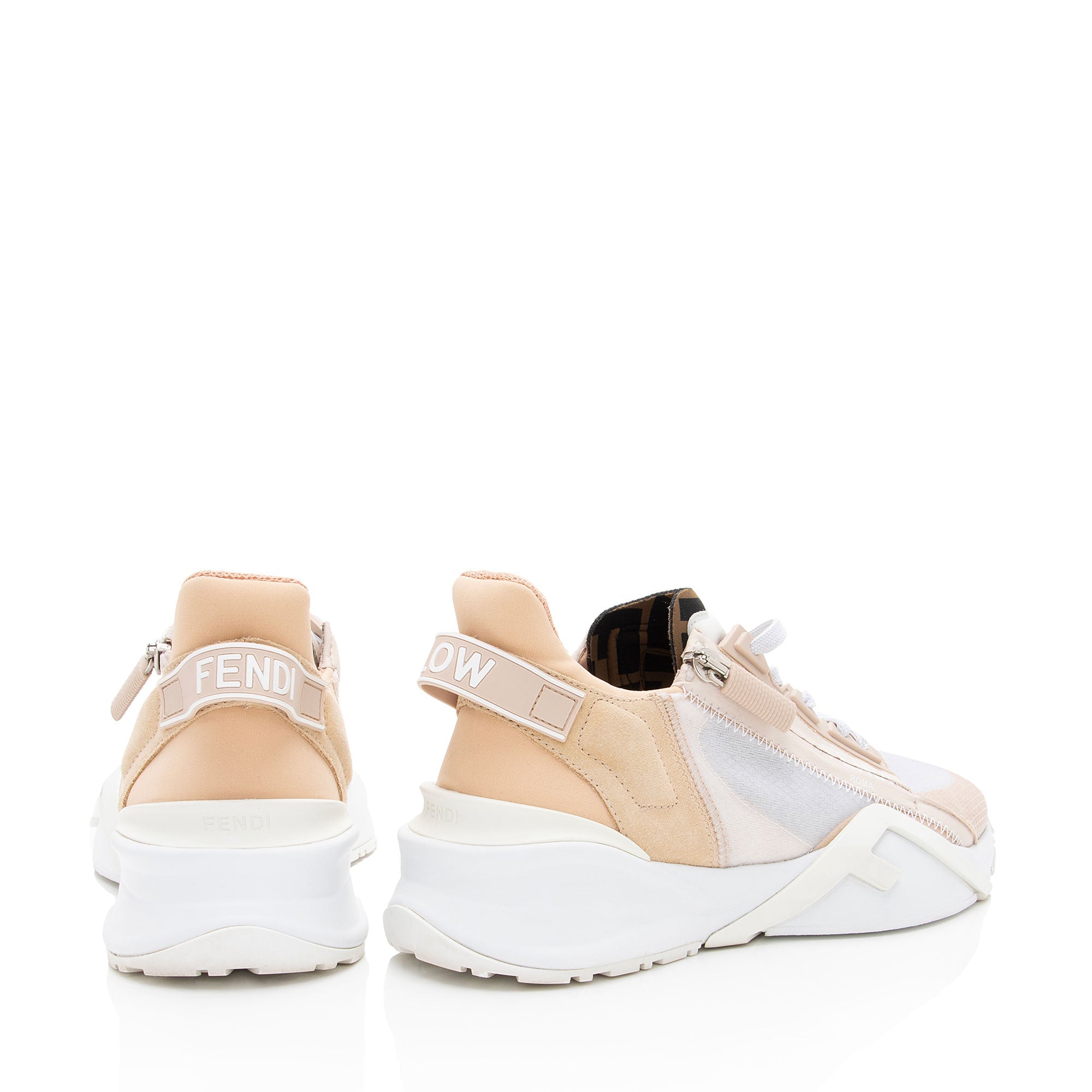 Fendi Nylon Flow Sneakers - Size 8 / 38