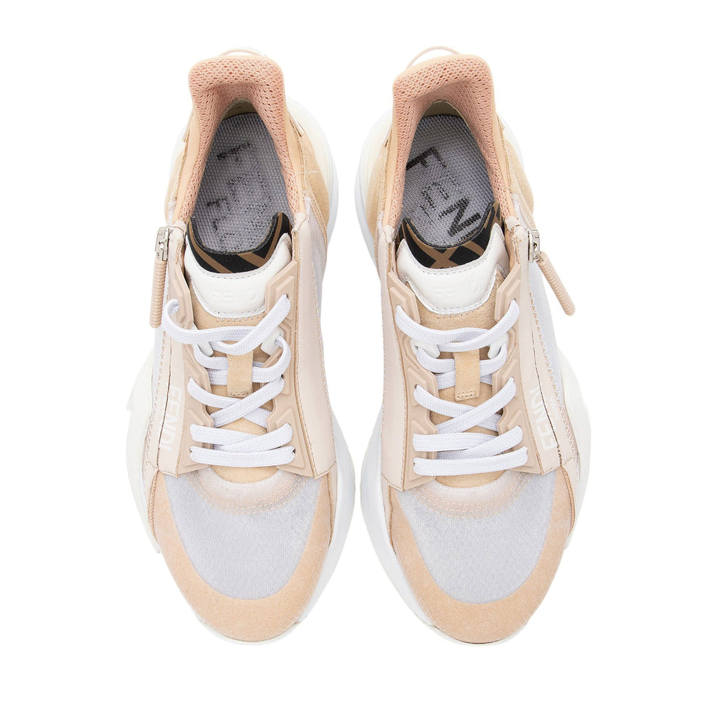 Fendi Nylon Flow Sneakers - Size 8 / 38