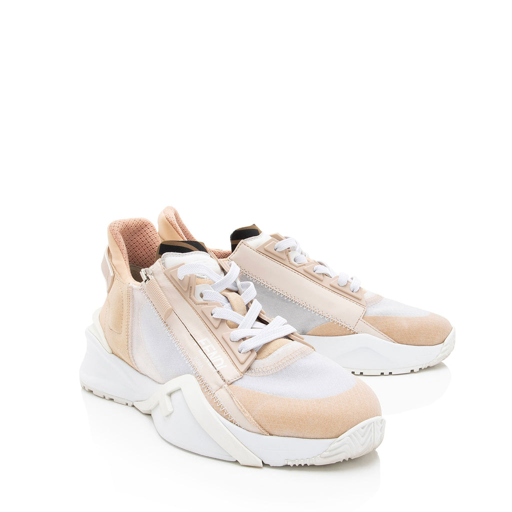 Fendi Nylon Flow Sneakers - Size 8 / 38