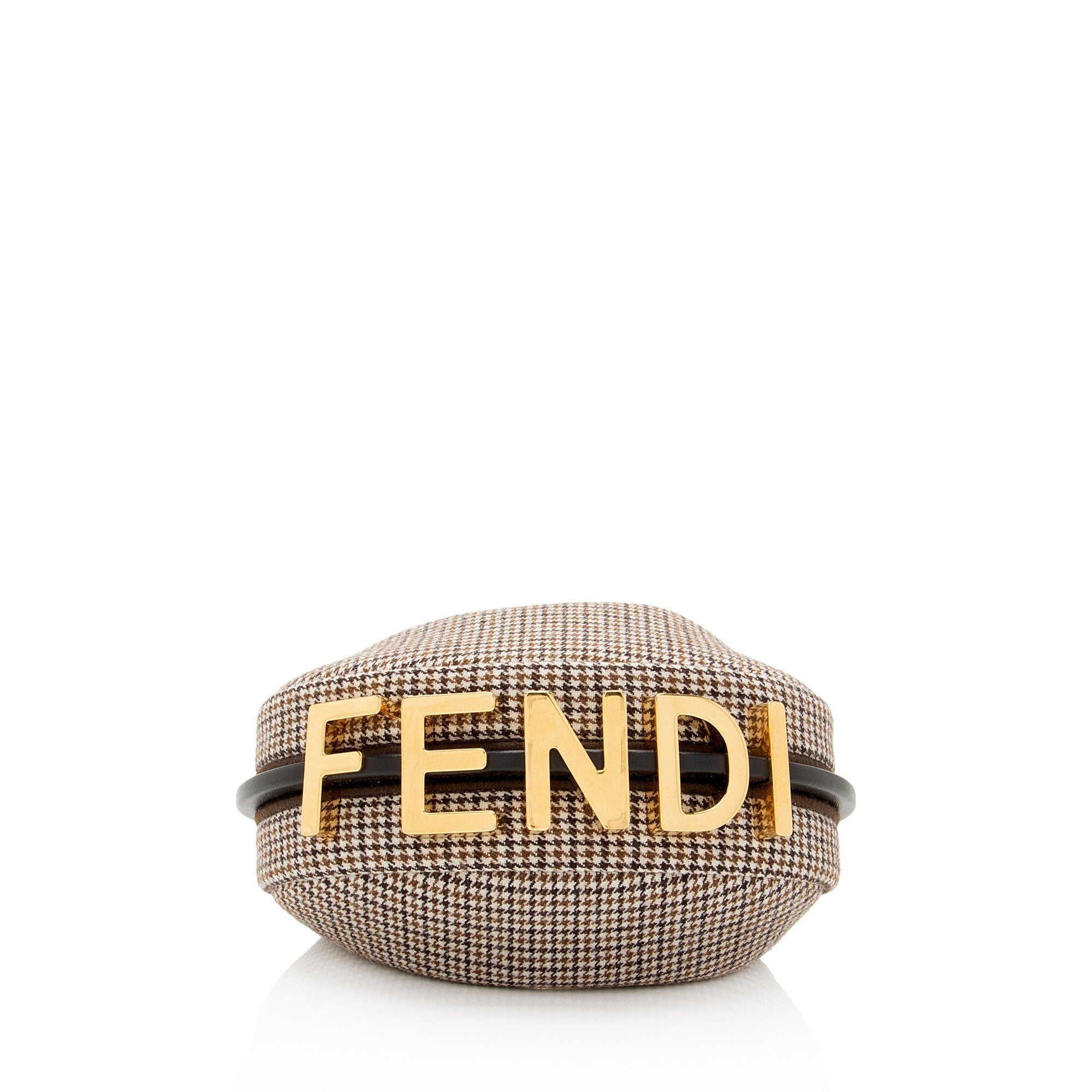 Fendi Fabric Fendigraphy Nano Hobo (SHF-N6cAIe)