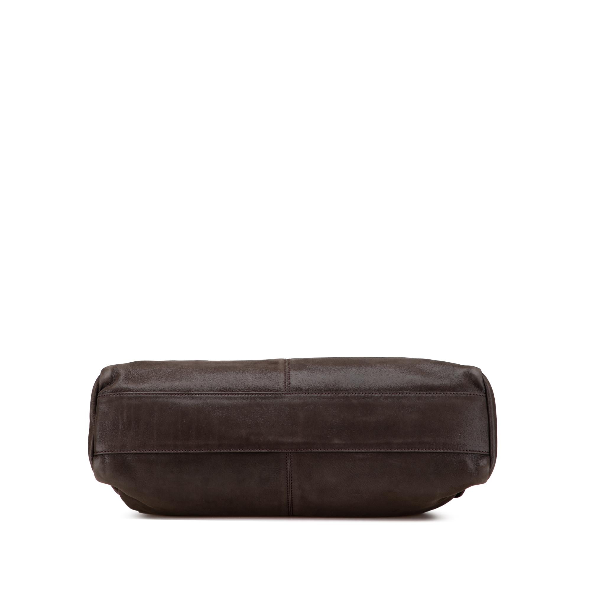 Fendi Iridescent Leather Chain Tote