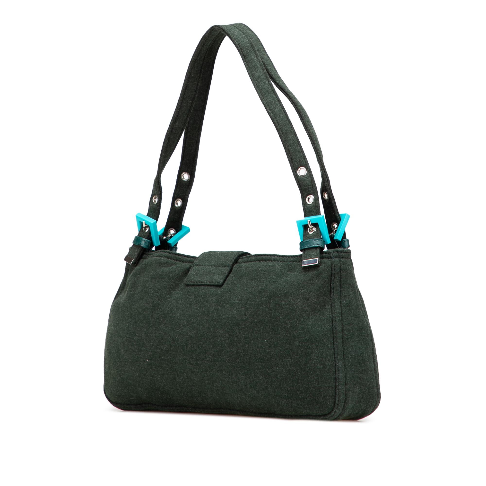 Fendi Jersey FF Shoulder Bag