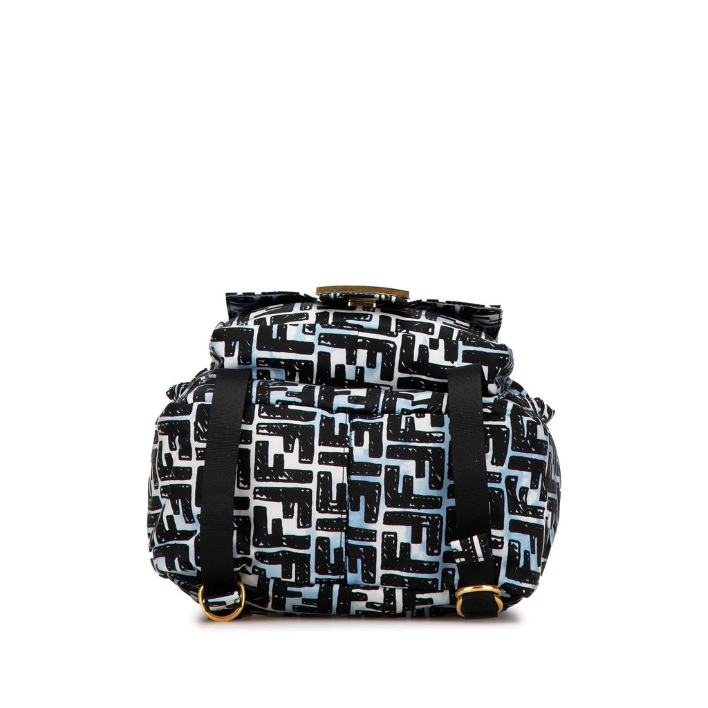 Fendi Joshua Vides Small Nylon Baguette Backpack