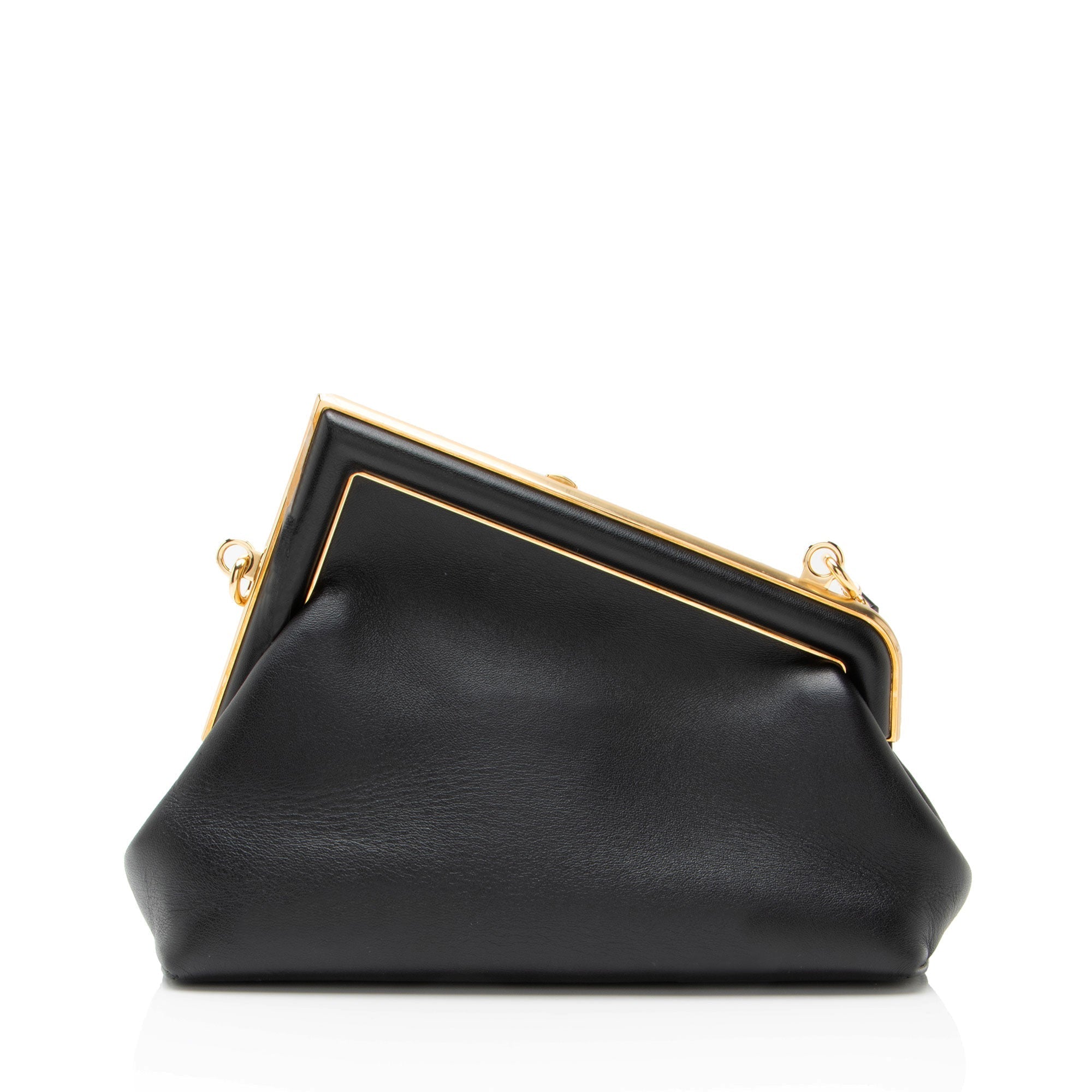 Fendi Lambskin Fendi First Small Shoulder Bag