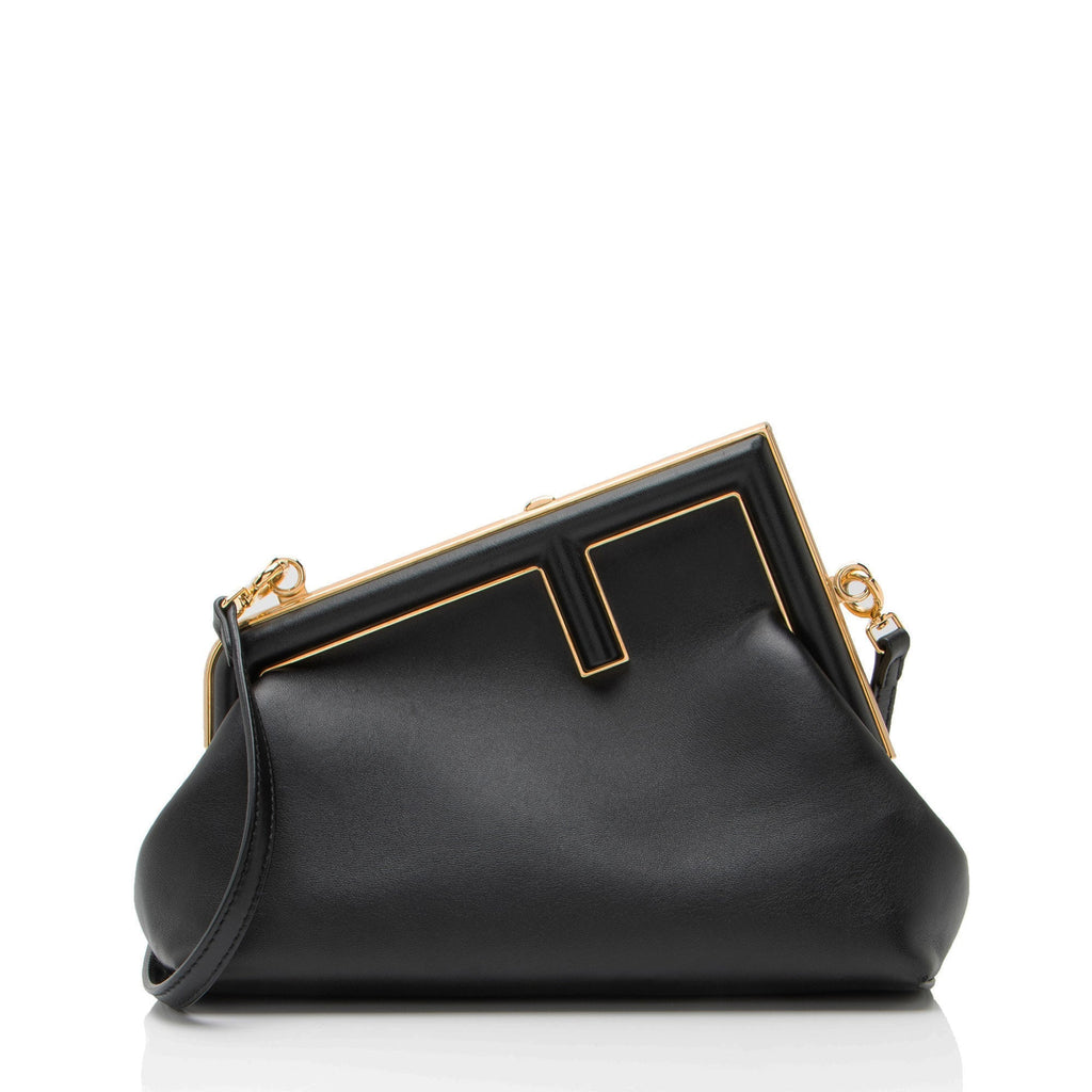 Fendi Lambskin Fendi First Small Shoulder Bag