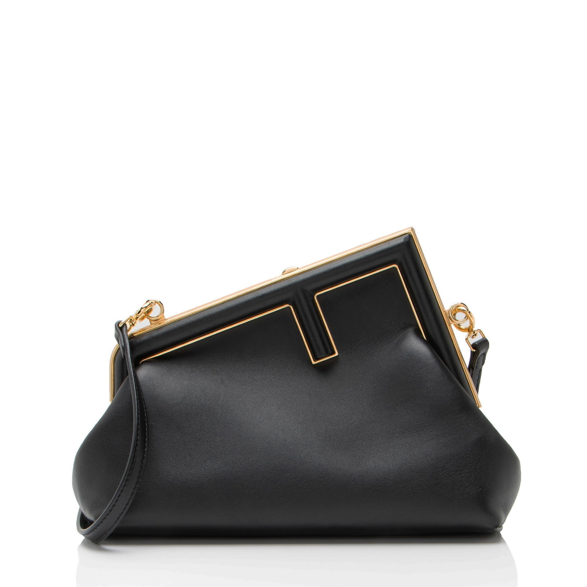 Fendi Lambskin Fendi First Small Shoulder Bag