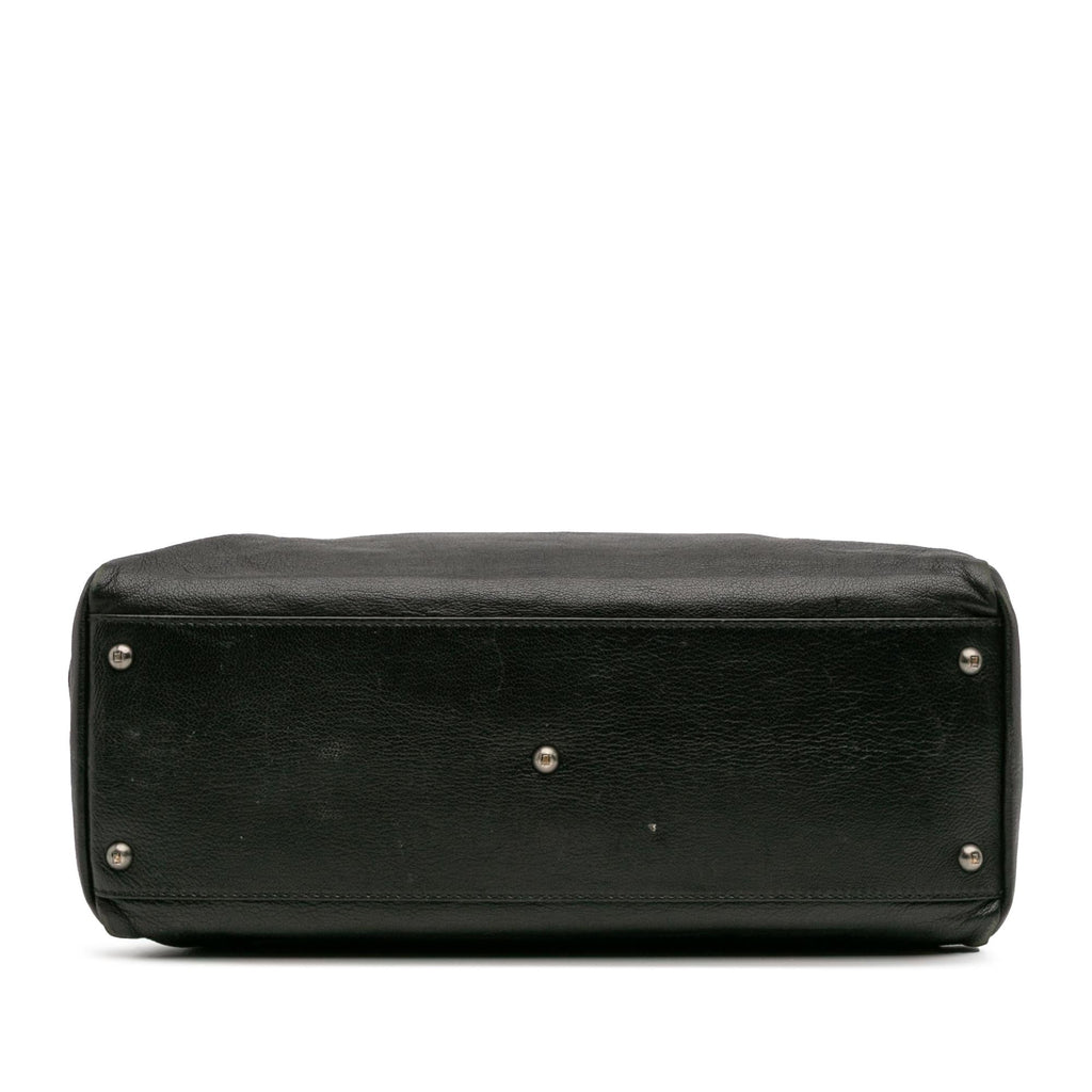Fendi Large Goatskin Peekaboo Iconic Satchel