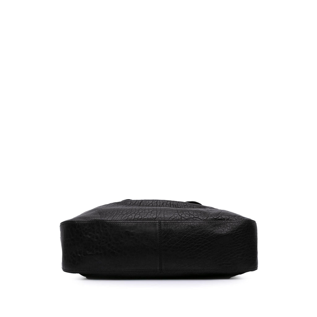 Fendi Large Leather B Bis Top Handle Bag
