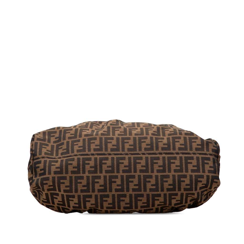 Fendi Large Zucca Canvas Chef Shoulder Bag