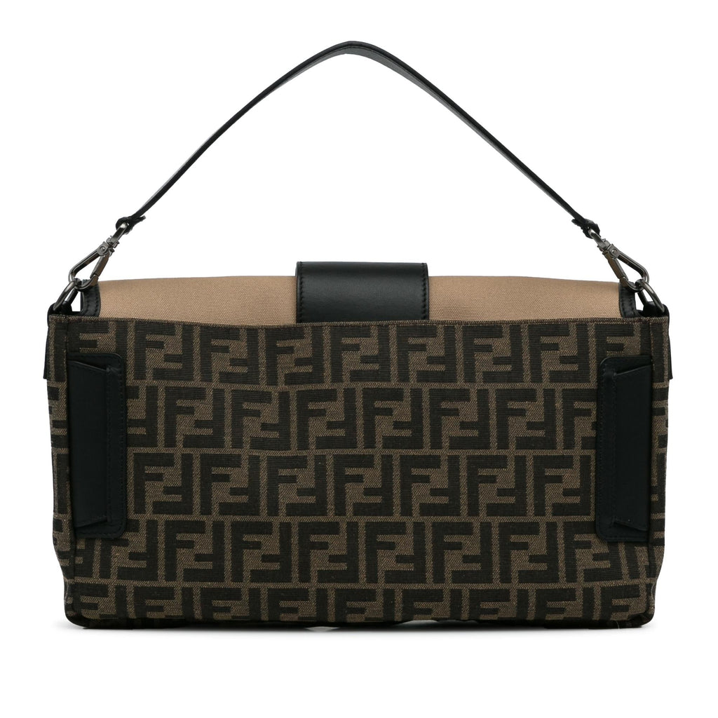 Fendi Large Zucca Canvas Convertible Belt Baguette