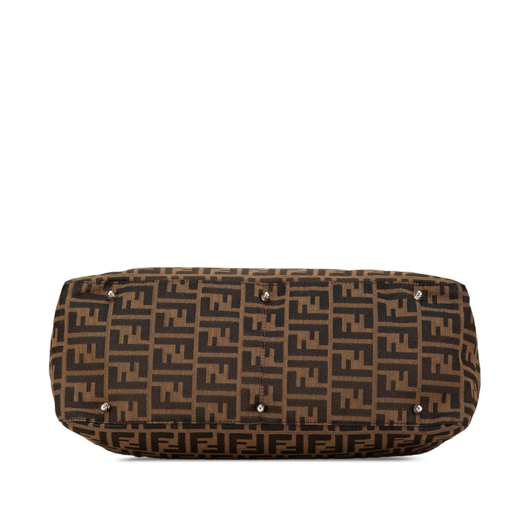 Fendi Large Zucca Canvas Twins Tote